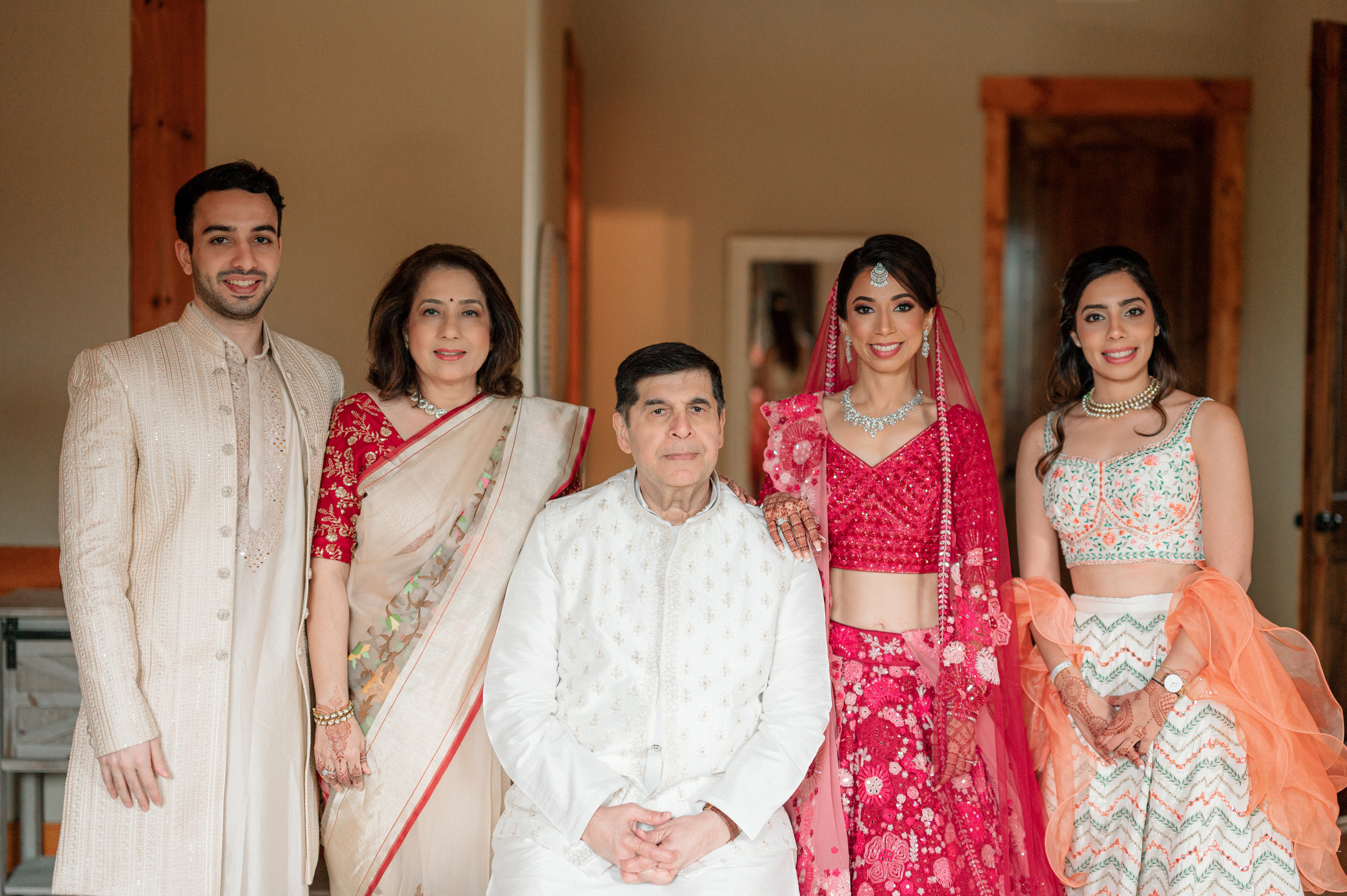 a group of people standing next to each other people