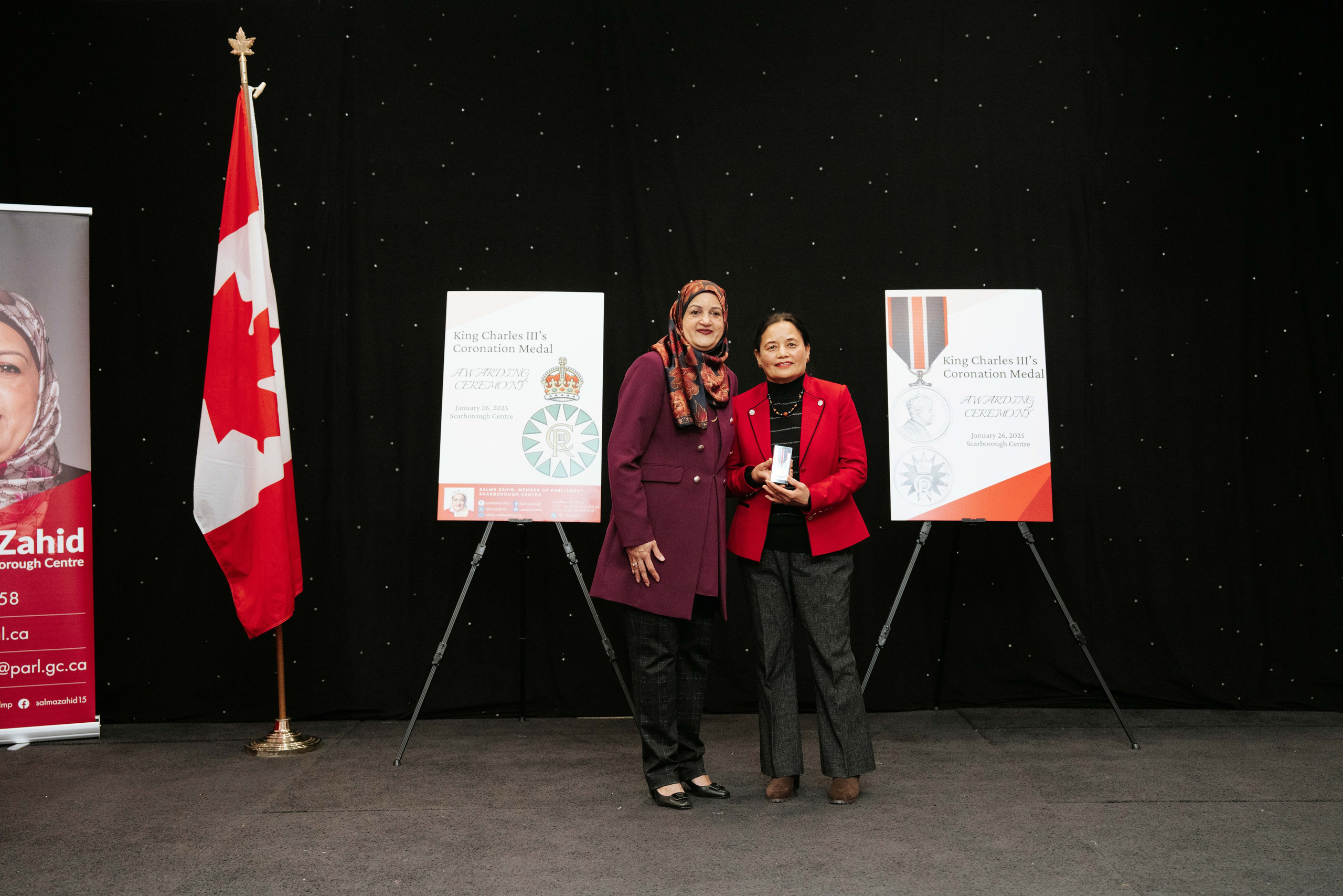 King Charles Coronation Medal Awarding Ceremony. MISAJA MEDIA