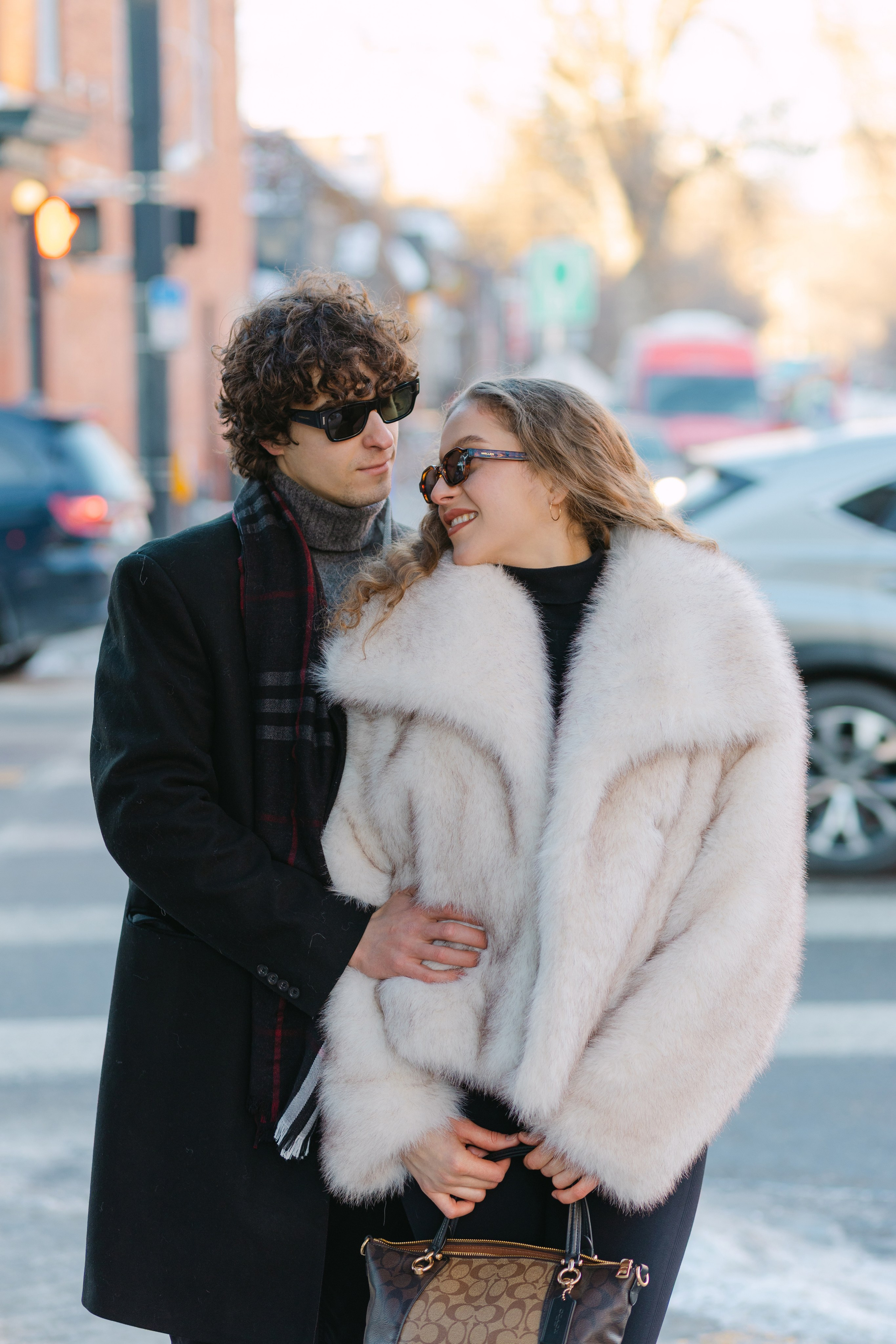 Christmas magic together. Home