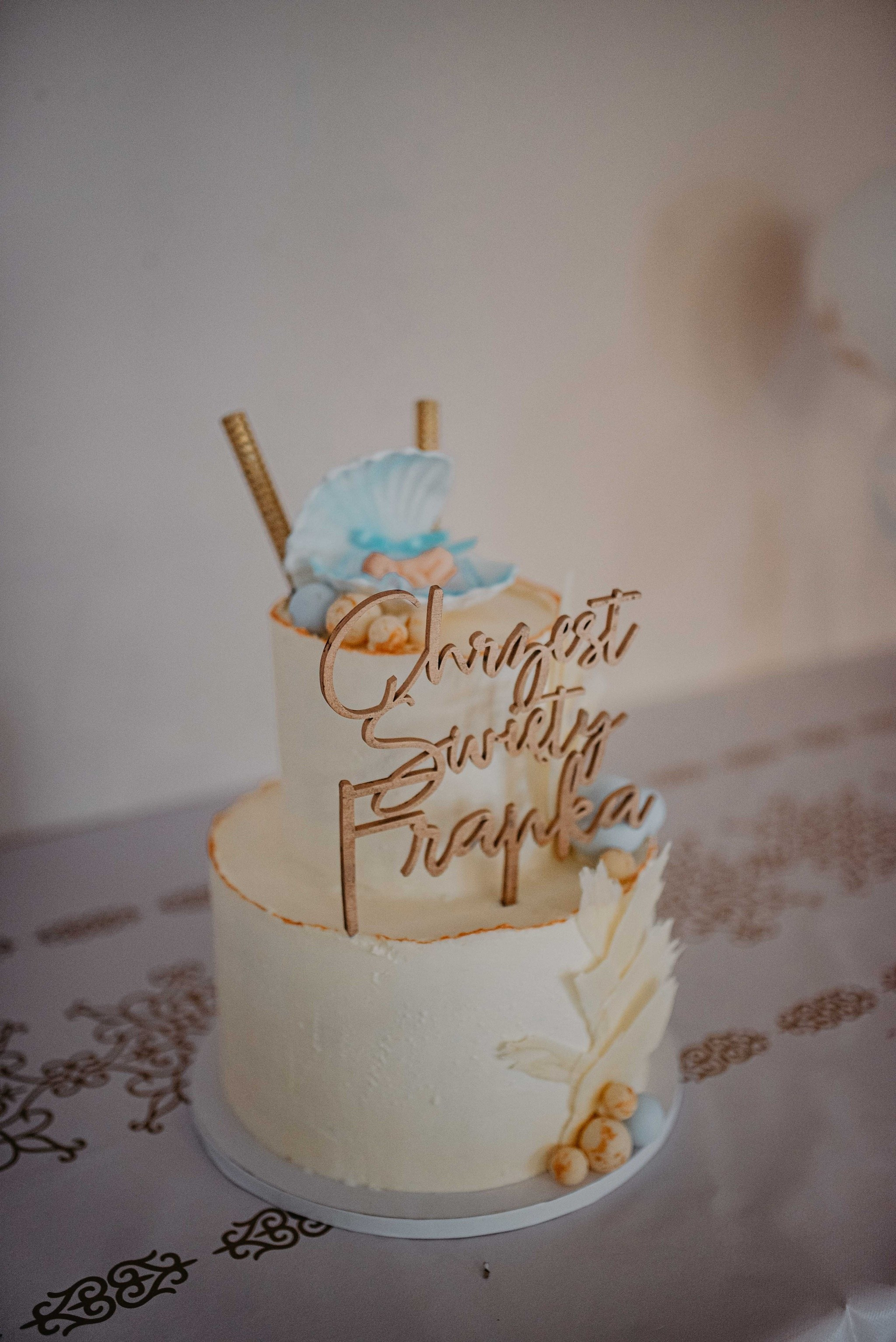 Chrzest Święty Franciszka. Dominika Strachacka Fotografia | Fotograf ślubny i rodzinny Opole Lubelskie Lublin