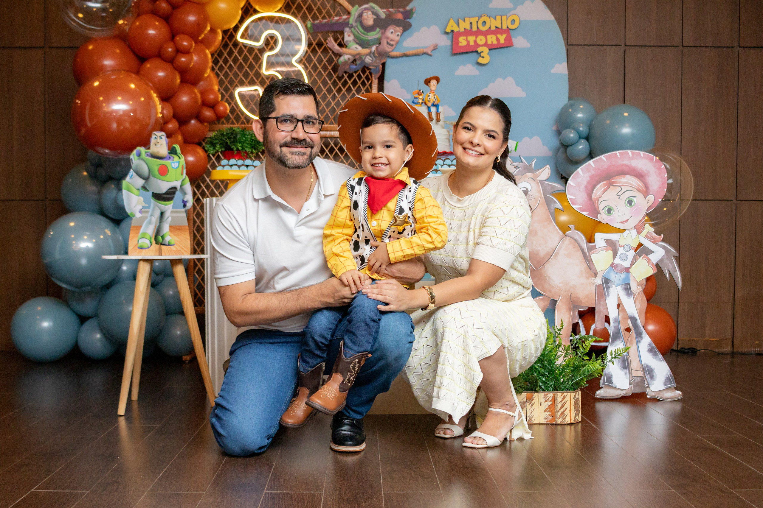 Antônio — Aniversário 3 anos. Principal