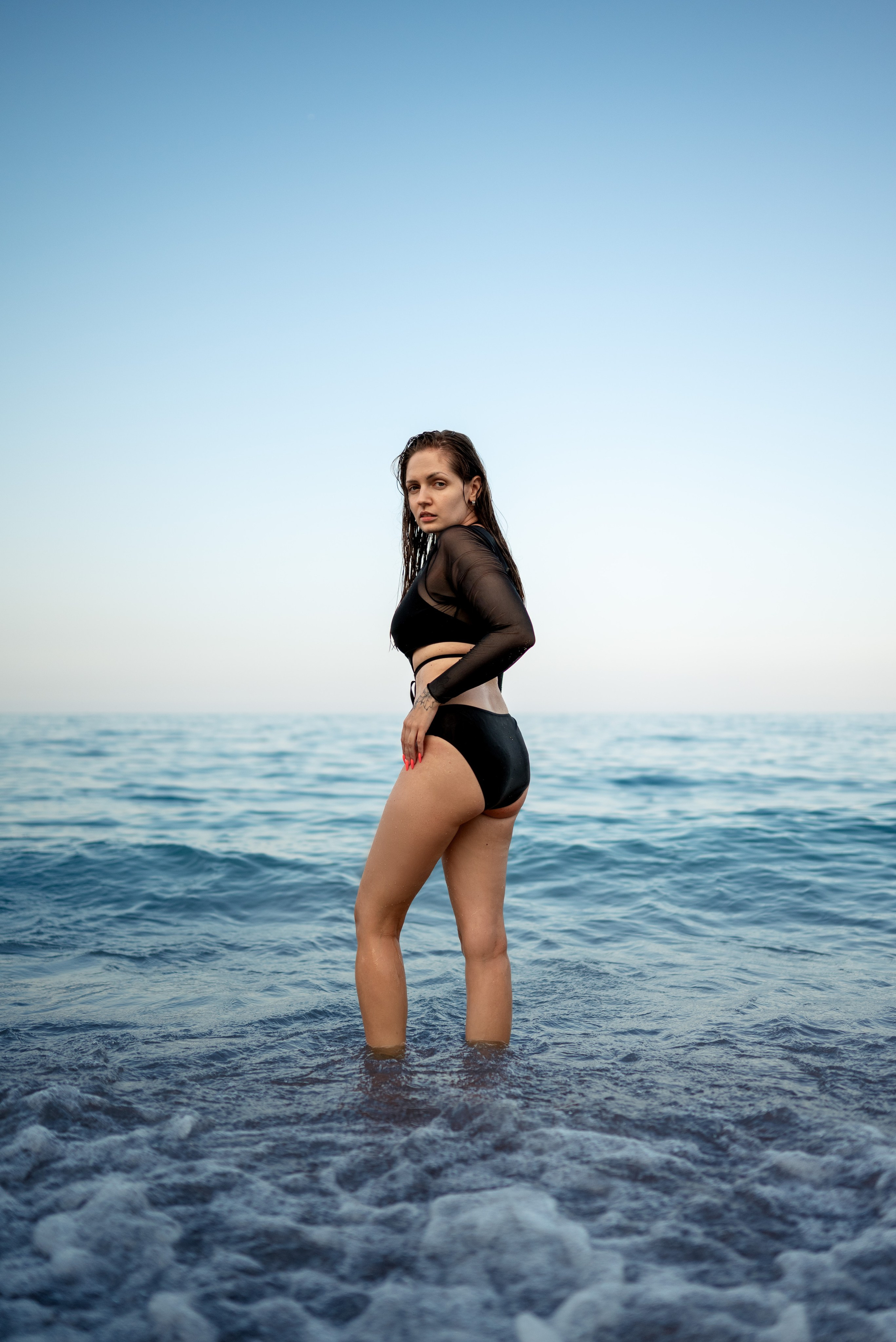 Фотосессия на диком пляже Бельдиби. Фотограф в Анталии, Кемере, Турции