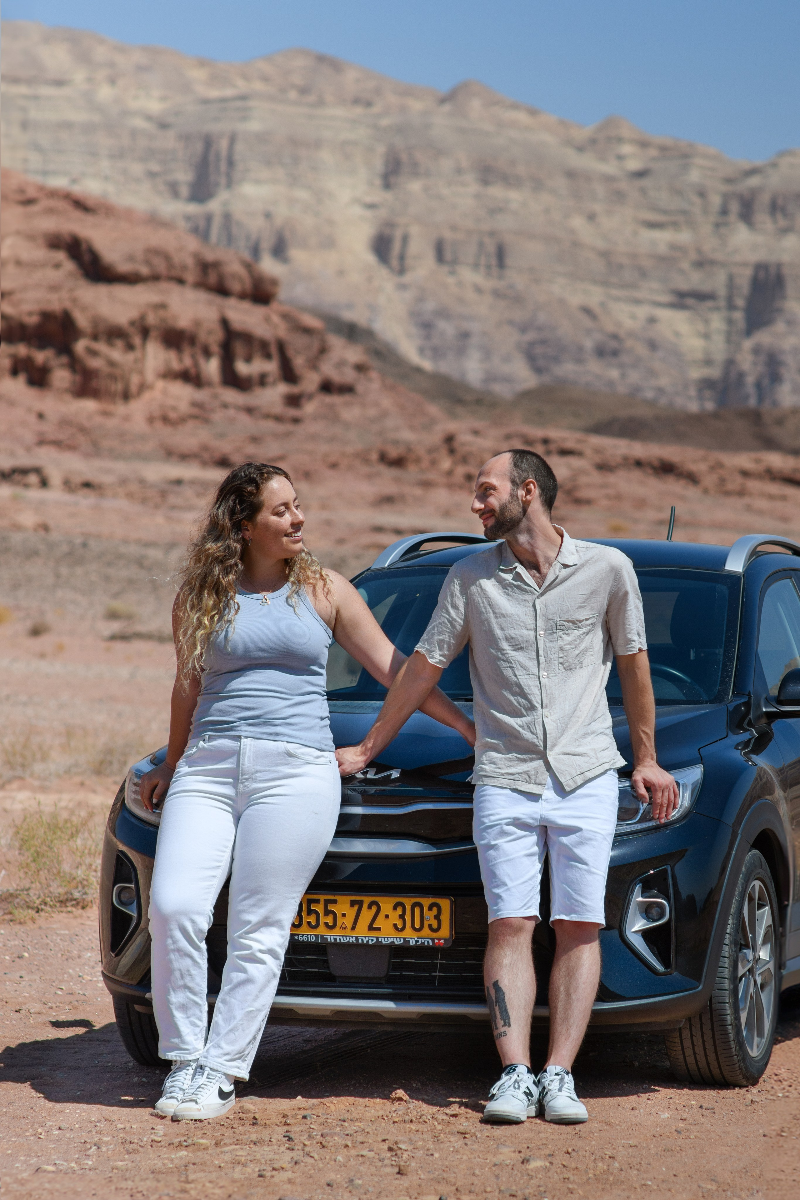 “She Said YES” in a Timna park for Lotan & Zohar. Family children pregnancy love stories photographer in Eilat Israel Olga Amchislavsky