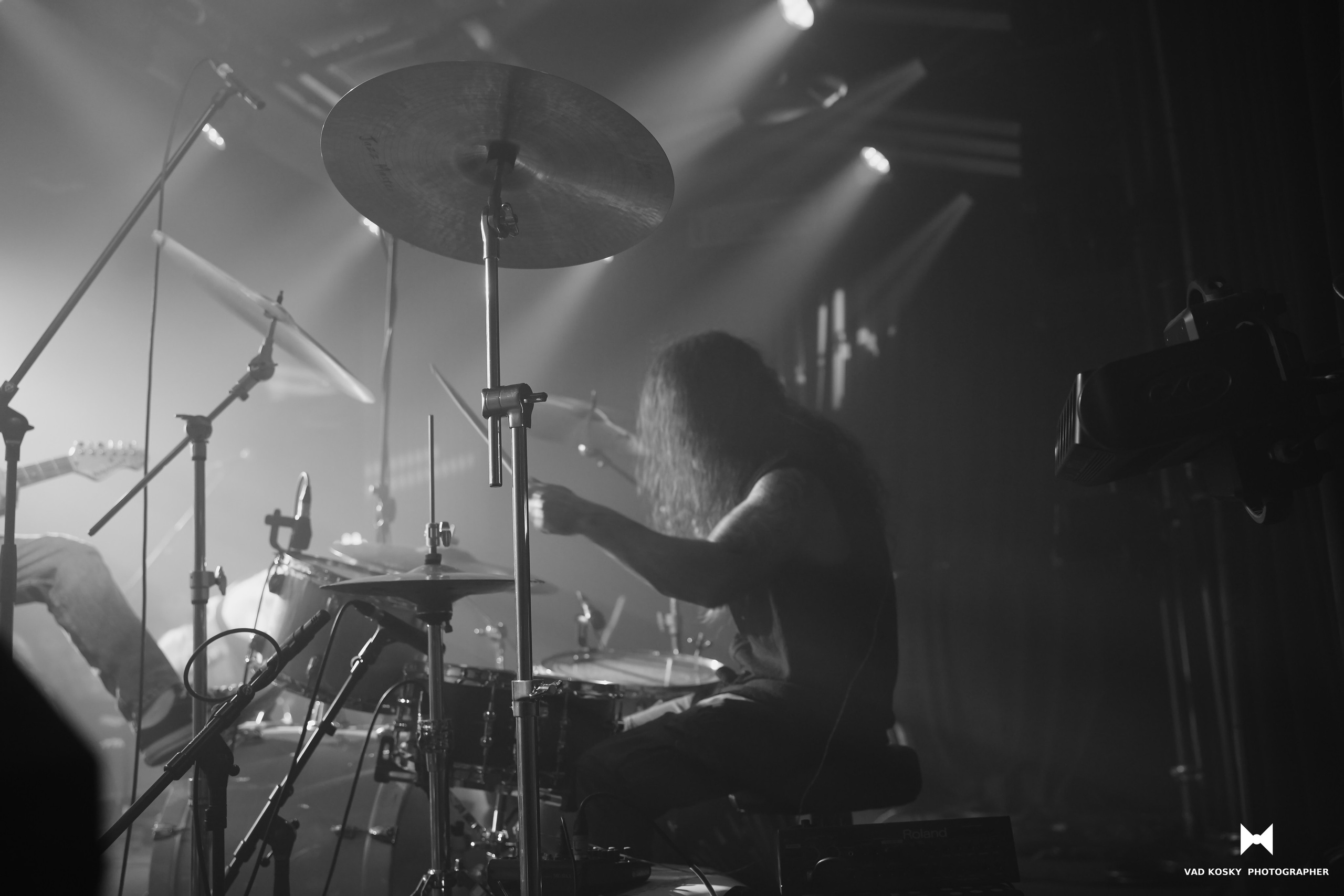 Roy Star & Group — Nirvana tribut TLV Grey club. Vad Kosky Photographer