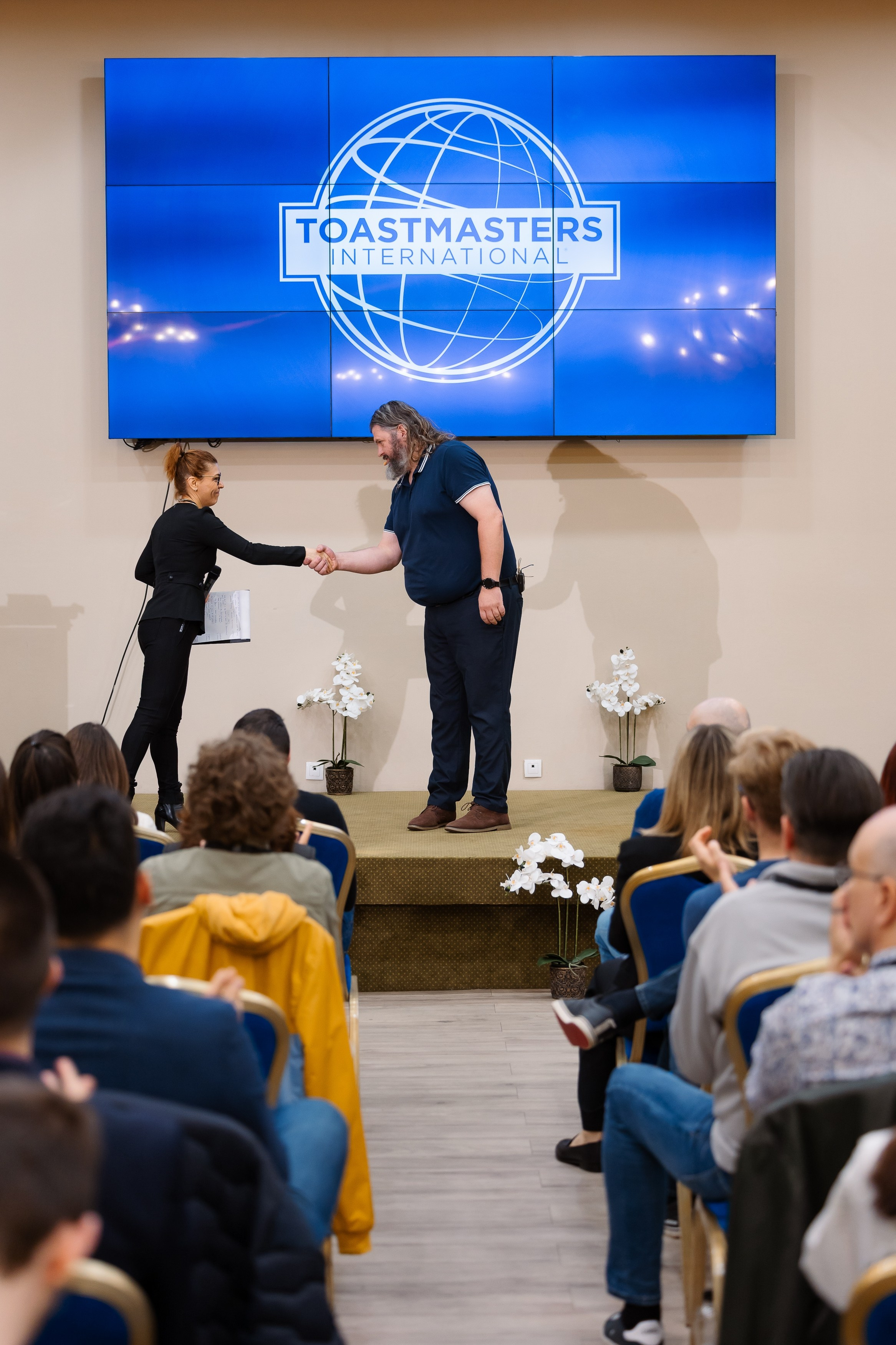 Toastmasters Conference. Marius Ciocan