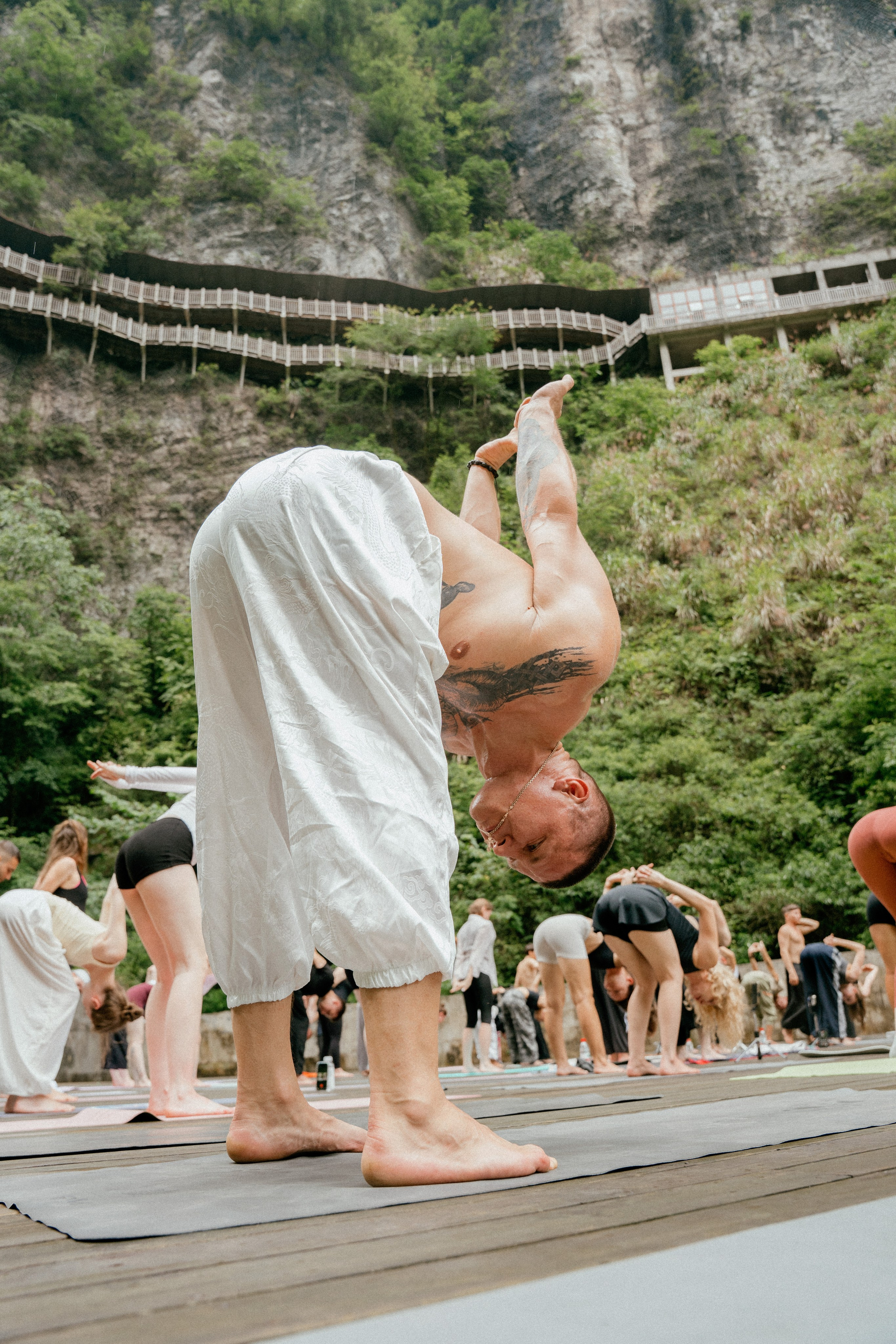 FYSM yoga Ретрит ZHANG JIA JIE. Фотограф В Гуанчжоу и Шэньчжэнь Андрей Лопатин