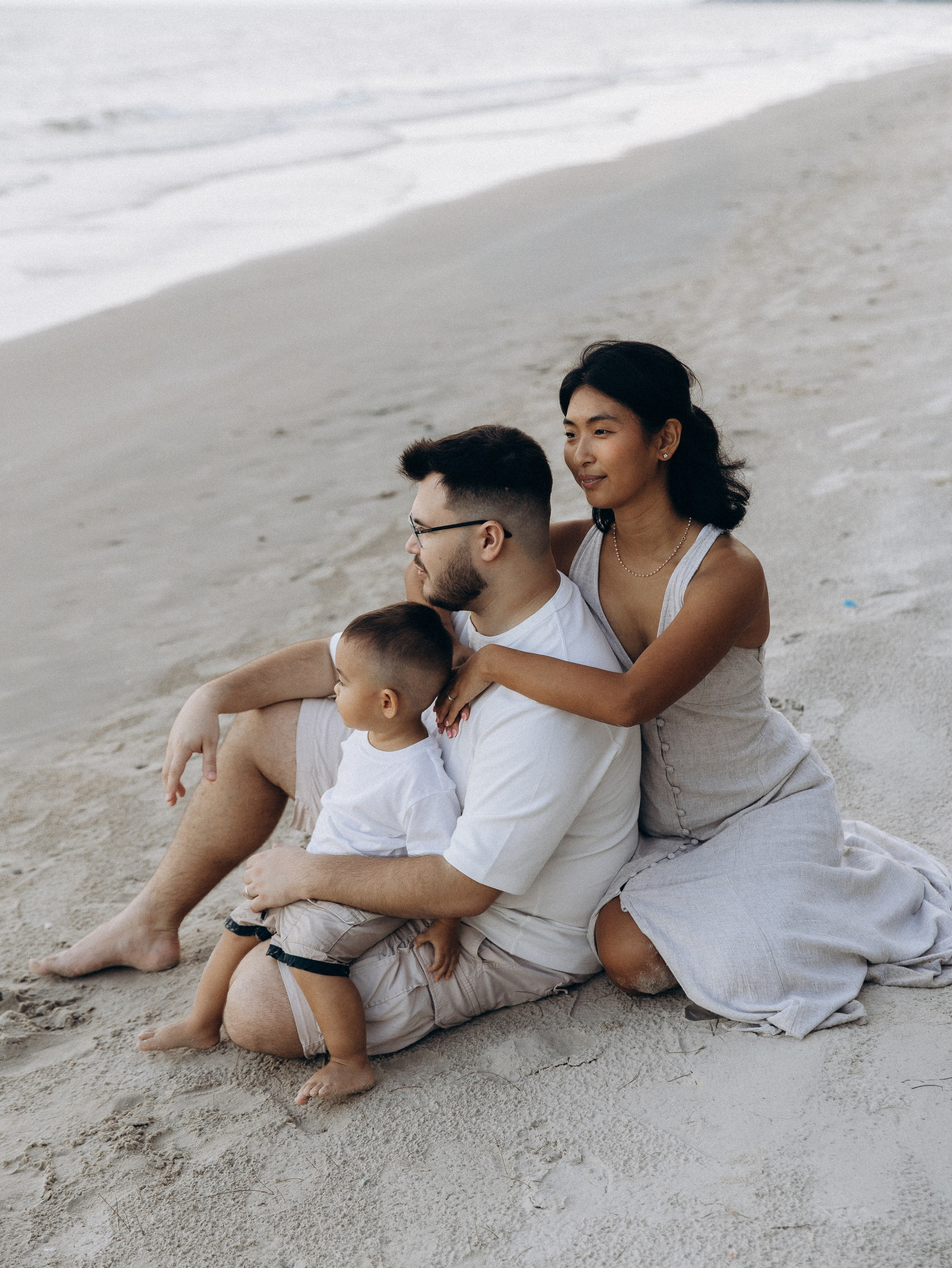 At the beach. Family and wedding photographer in Bangkok, Thailand