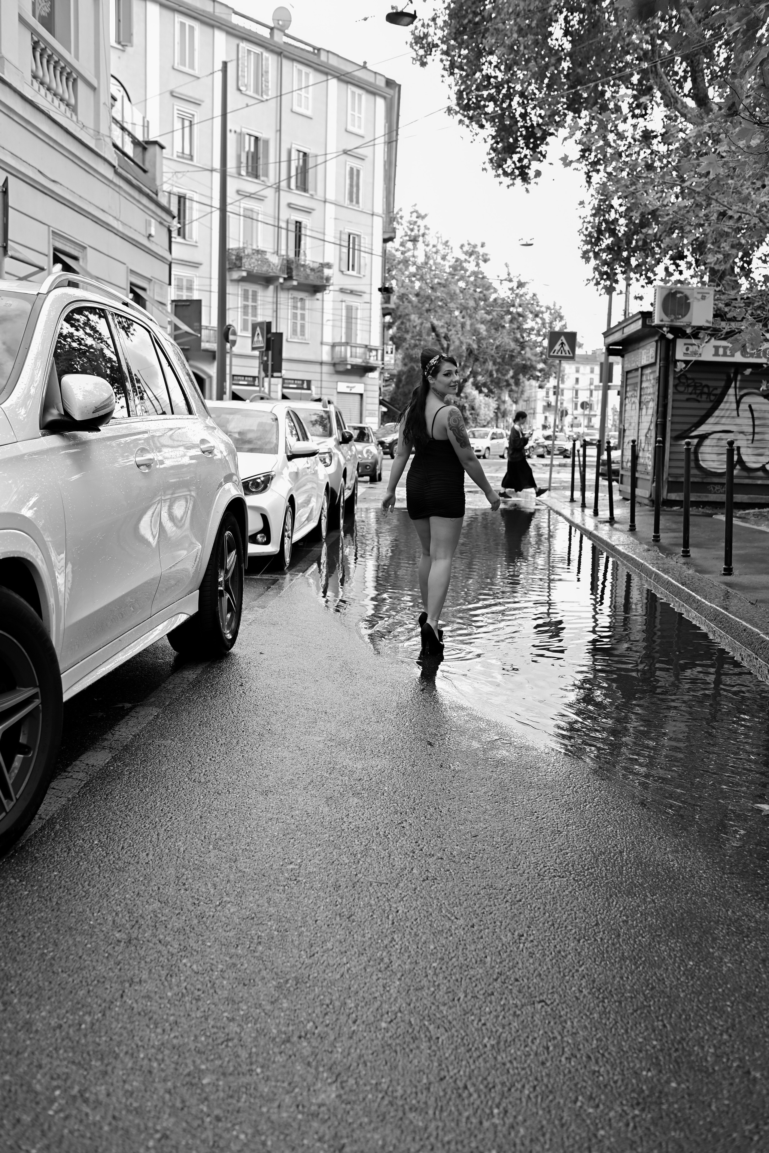 Scatti per far andare l’acqua di traverso all’ex