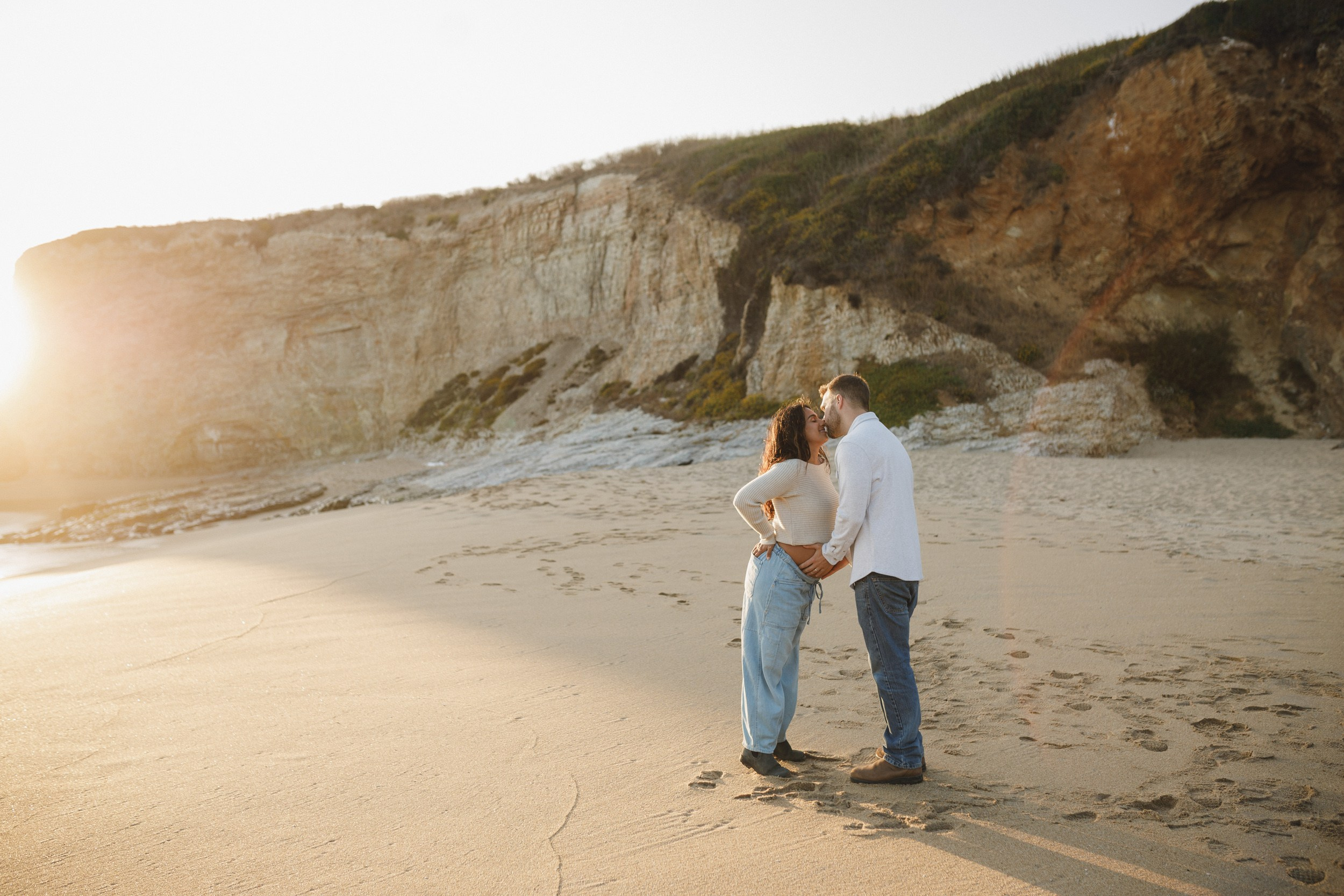 Panther Beach Sunset Maternity Story. Maternity, newborn photographer in the Bay Area|Iryna Rakivnenko