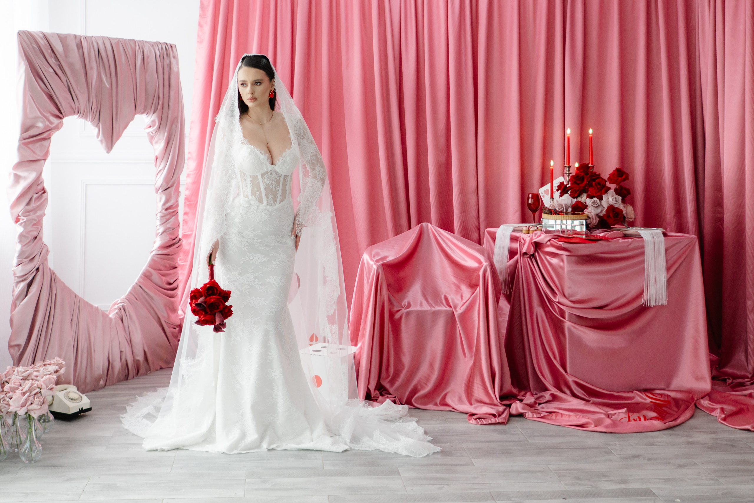 Bride - Valentine’s DAY. Alexandra Hanu Photographer