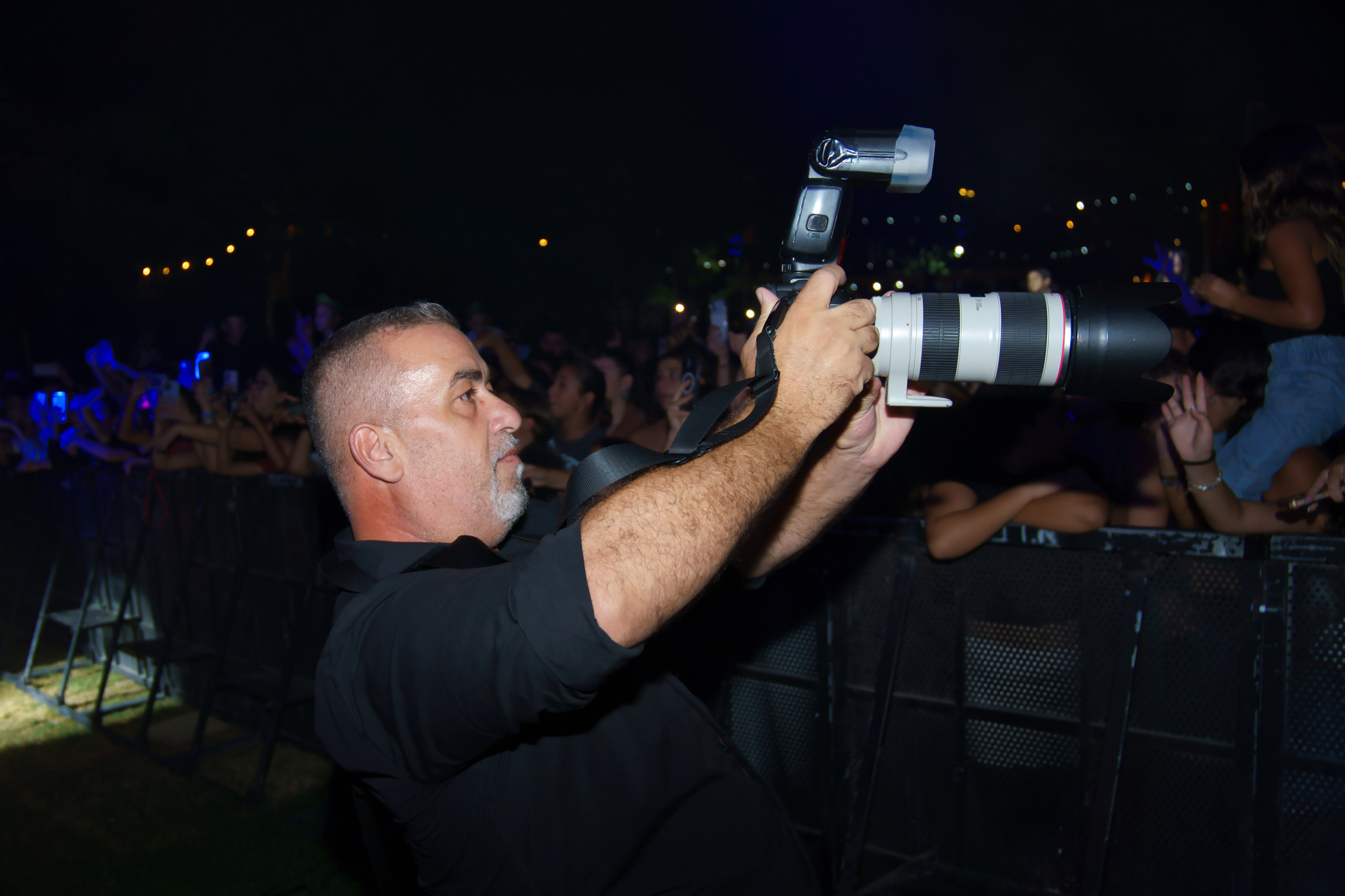 At concerts. Vad Kosky Photographer