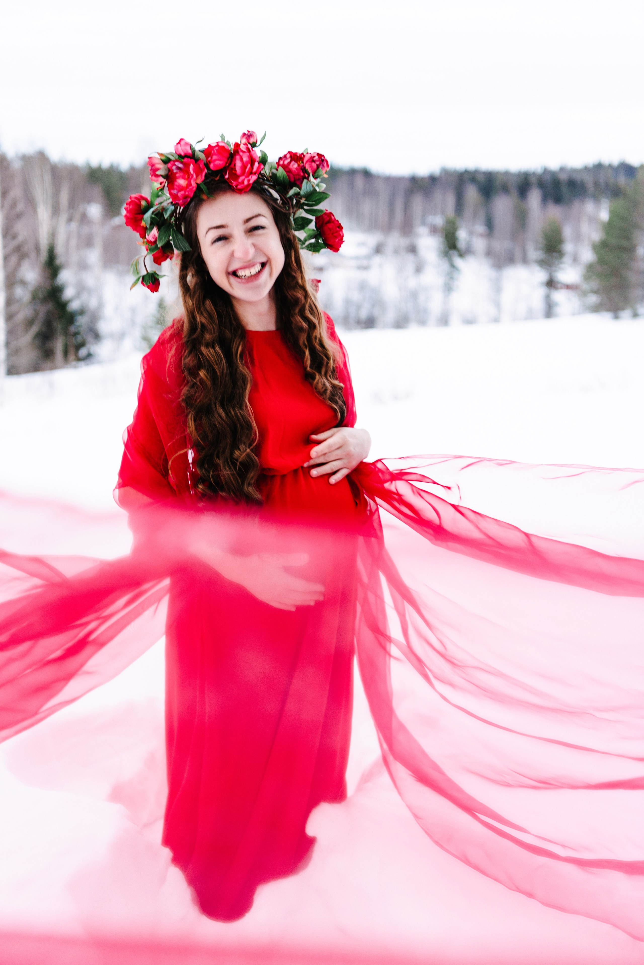 Gravidfotografering. Family and portrait photographer Natalja Biteniece