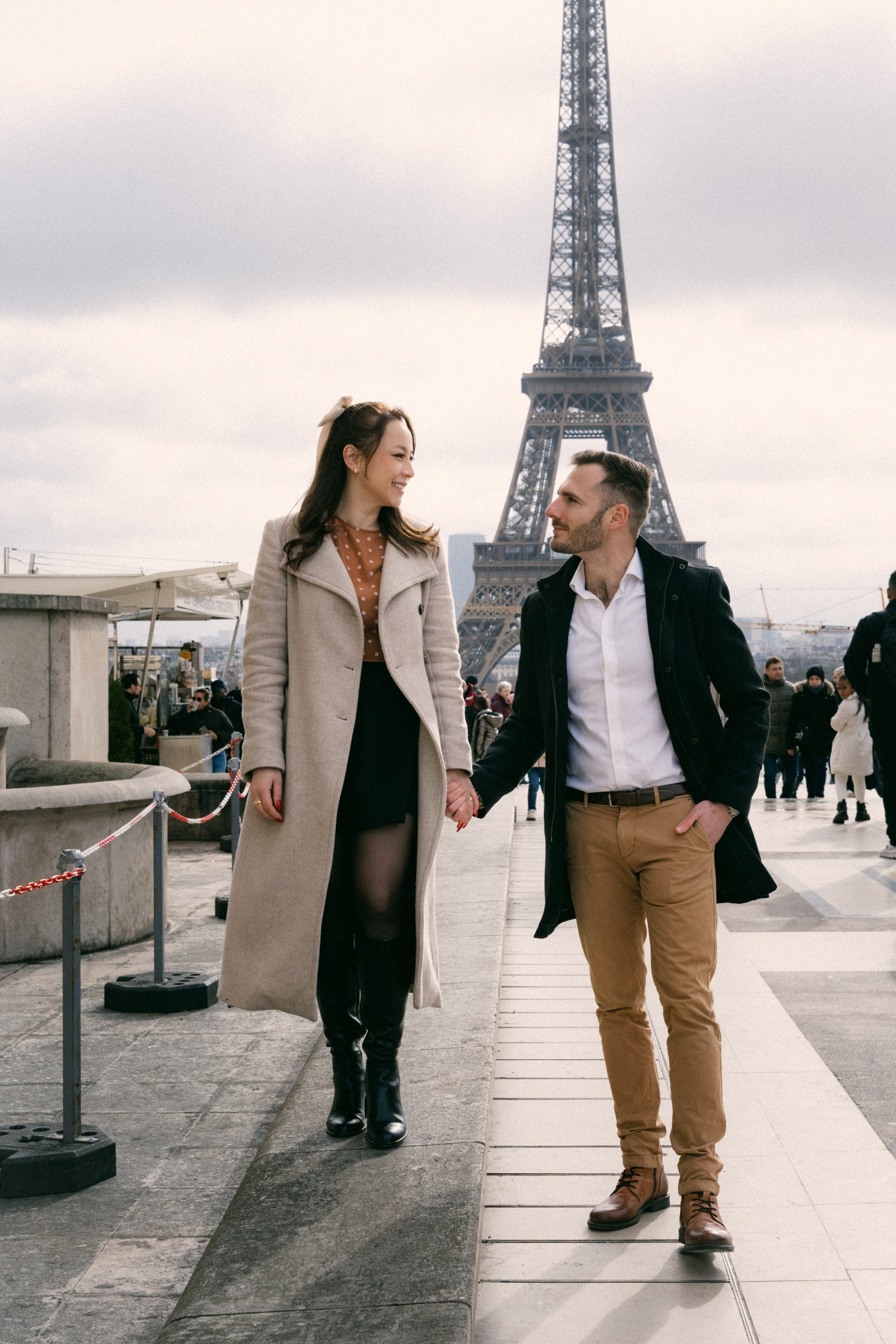 Love Story: Eiffel Tower. Paris Photographer & Videographer