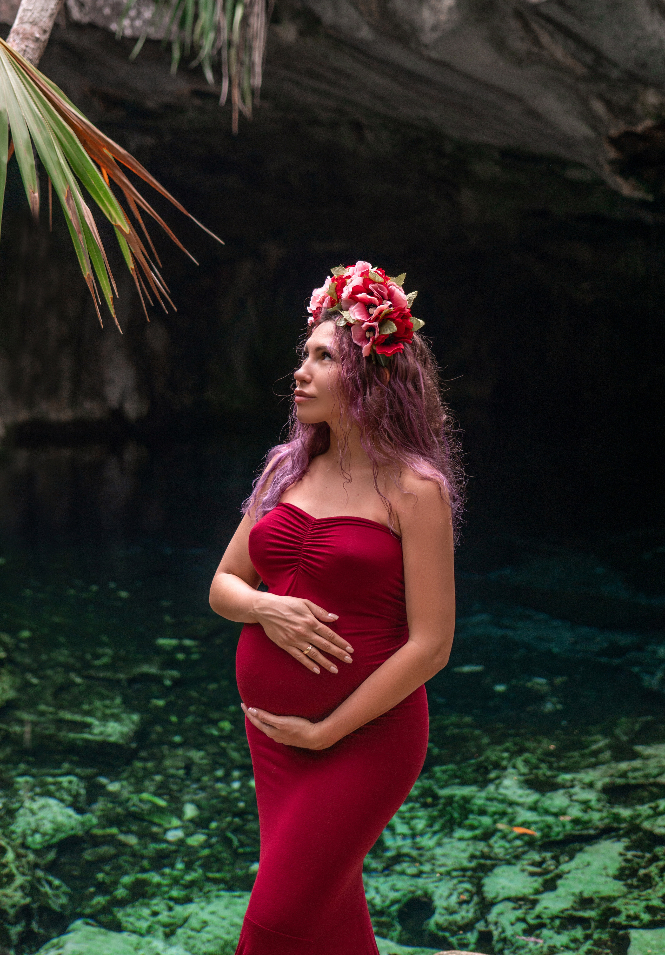 Maternity. Victoria Liskova. Photographer in Mexico