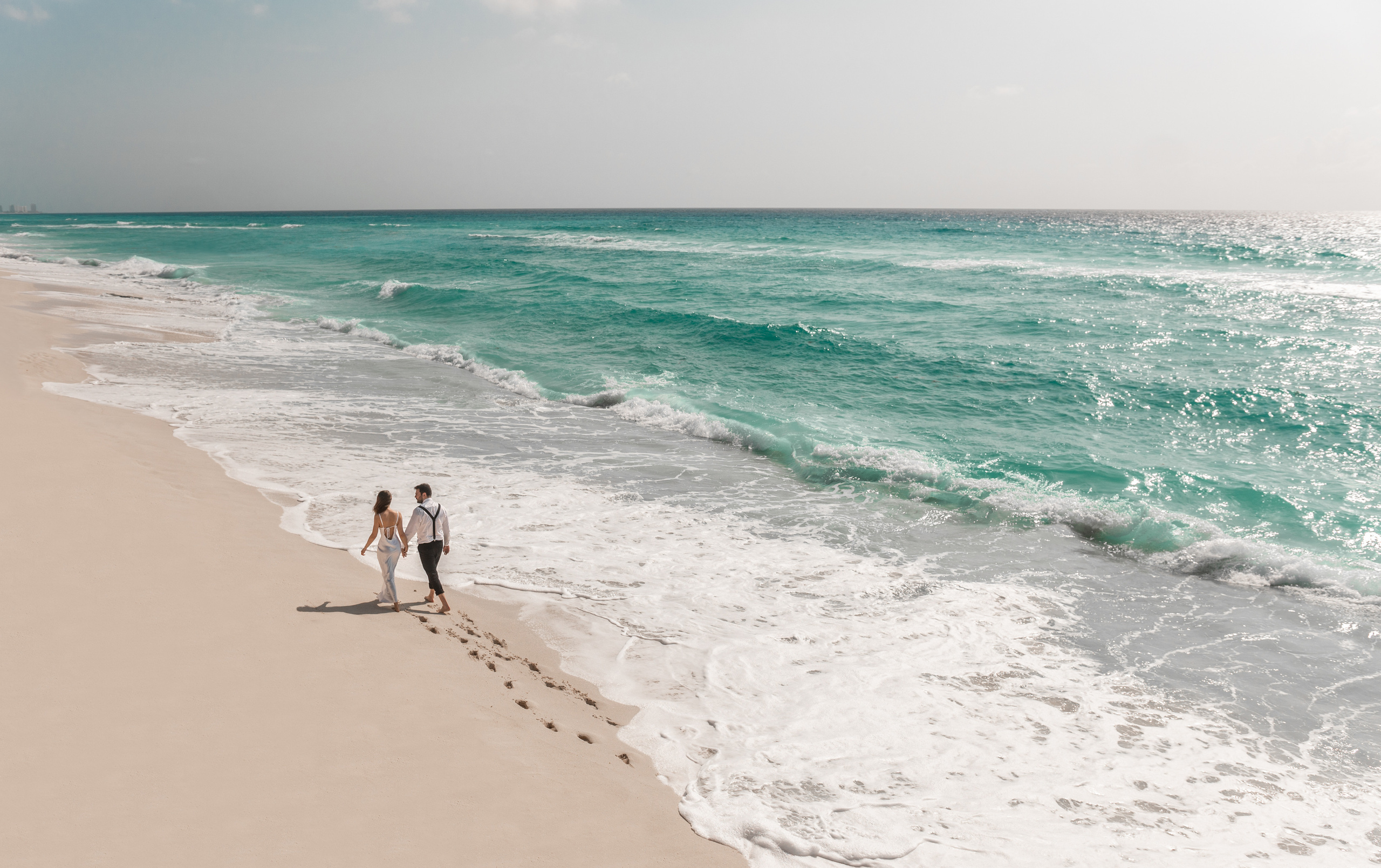 Destination engagement shoot in Riviera Maya