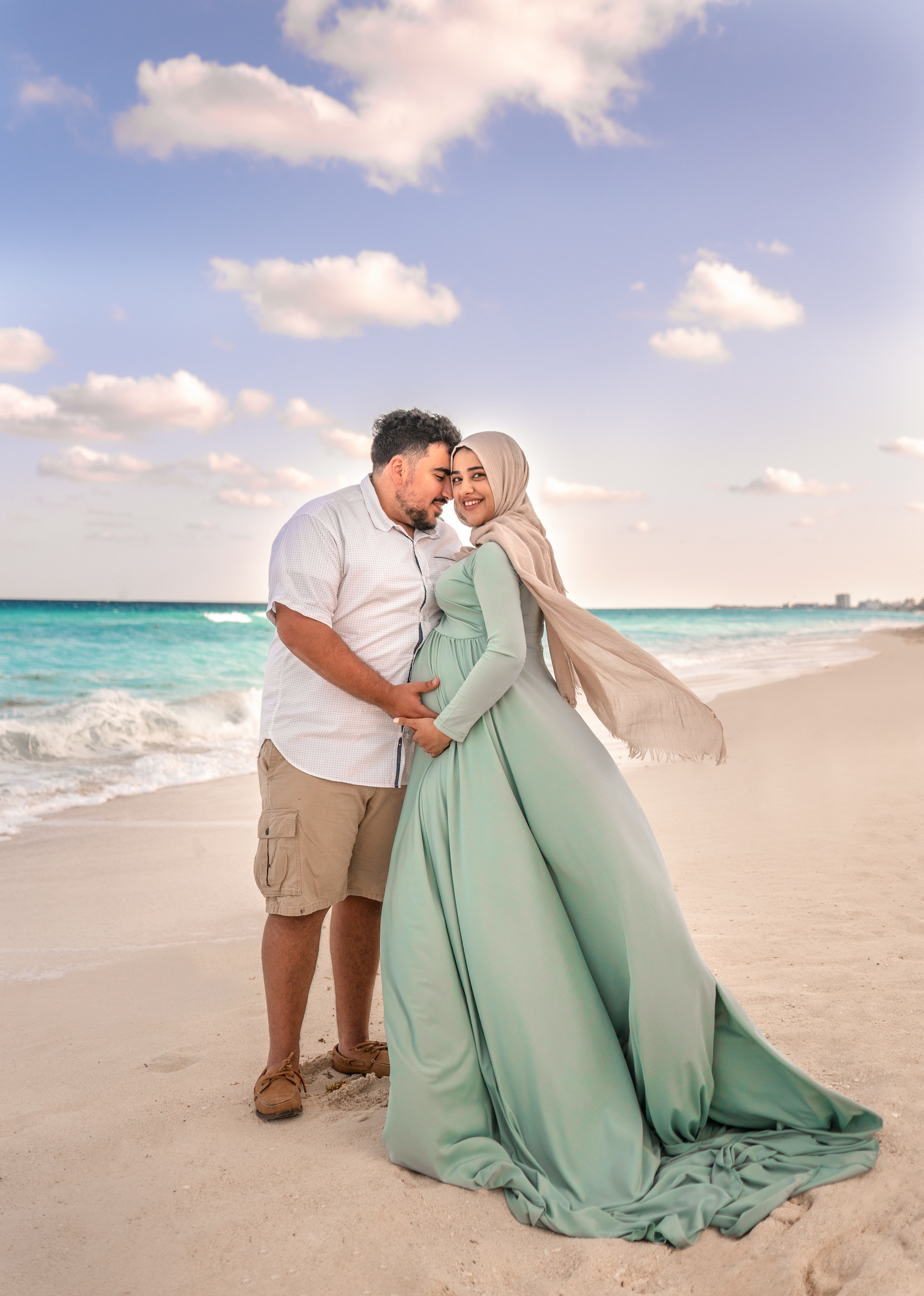 Maternity. Victoria Liskova. Photographer in Mexico