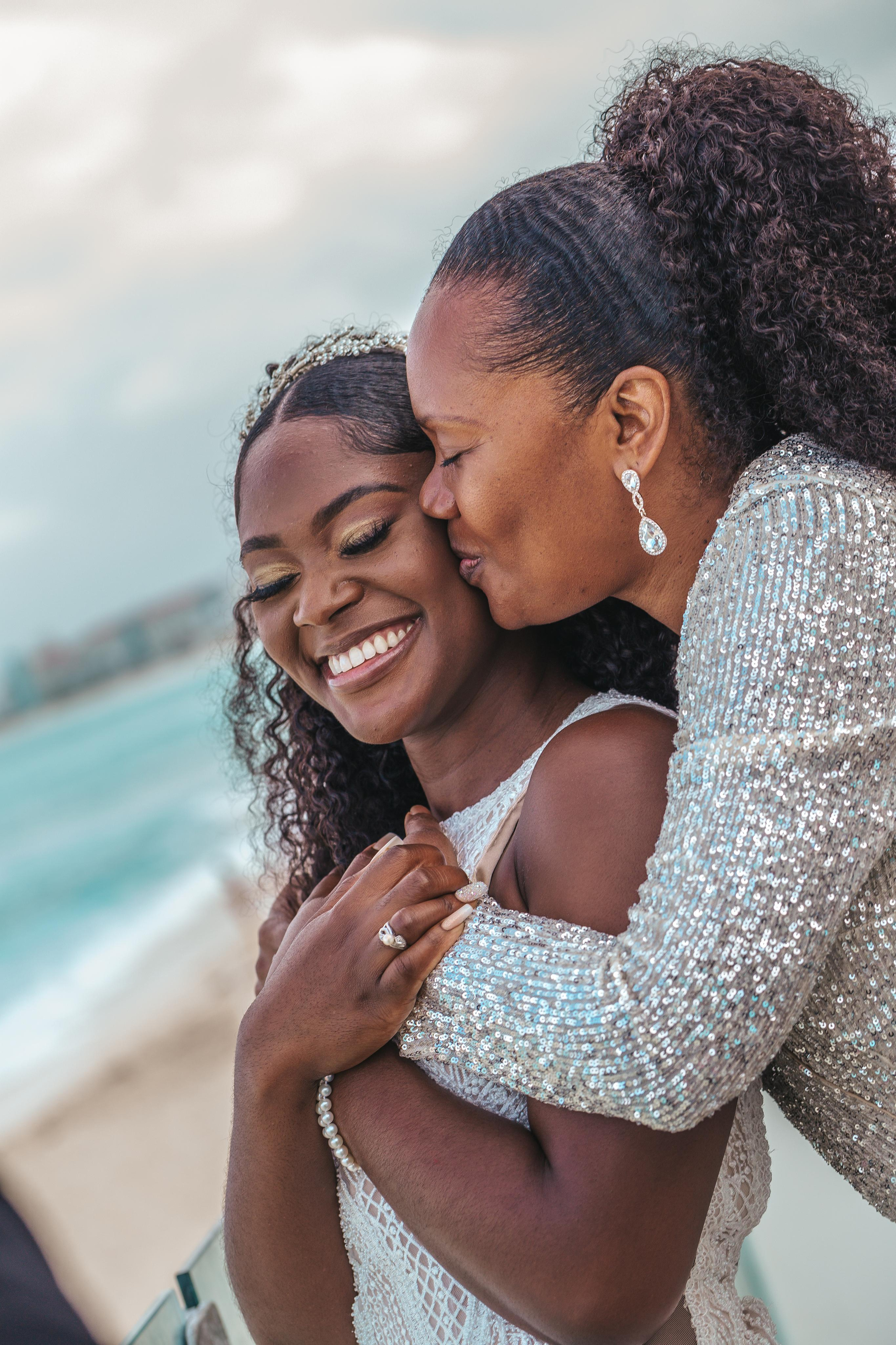 Authentic morning bridal portrait session in Playa del Carmen