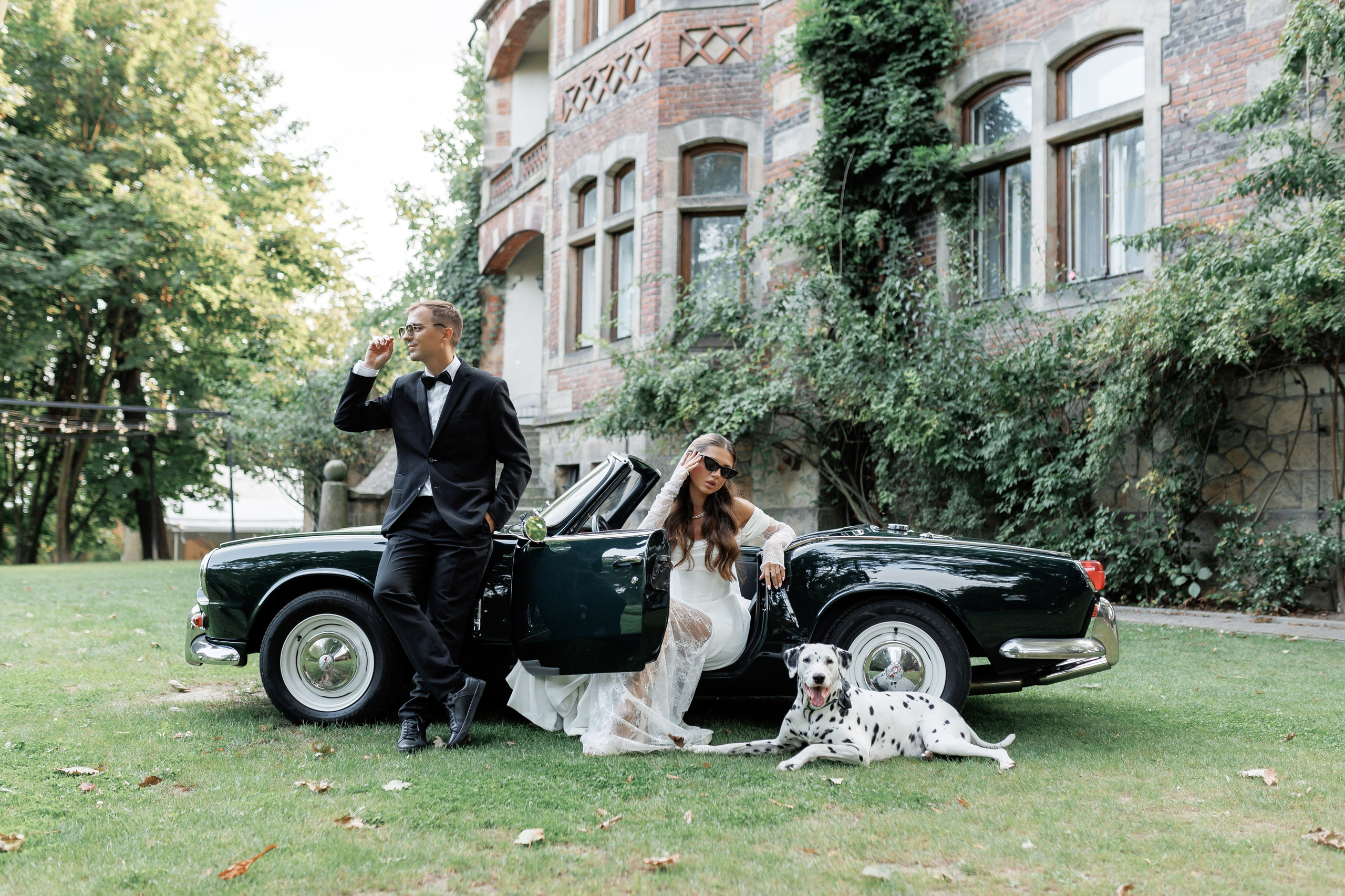 Palac Zelenskich. Fotograf ślubny i rodzinny w Krakowie Yana Klymova