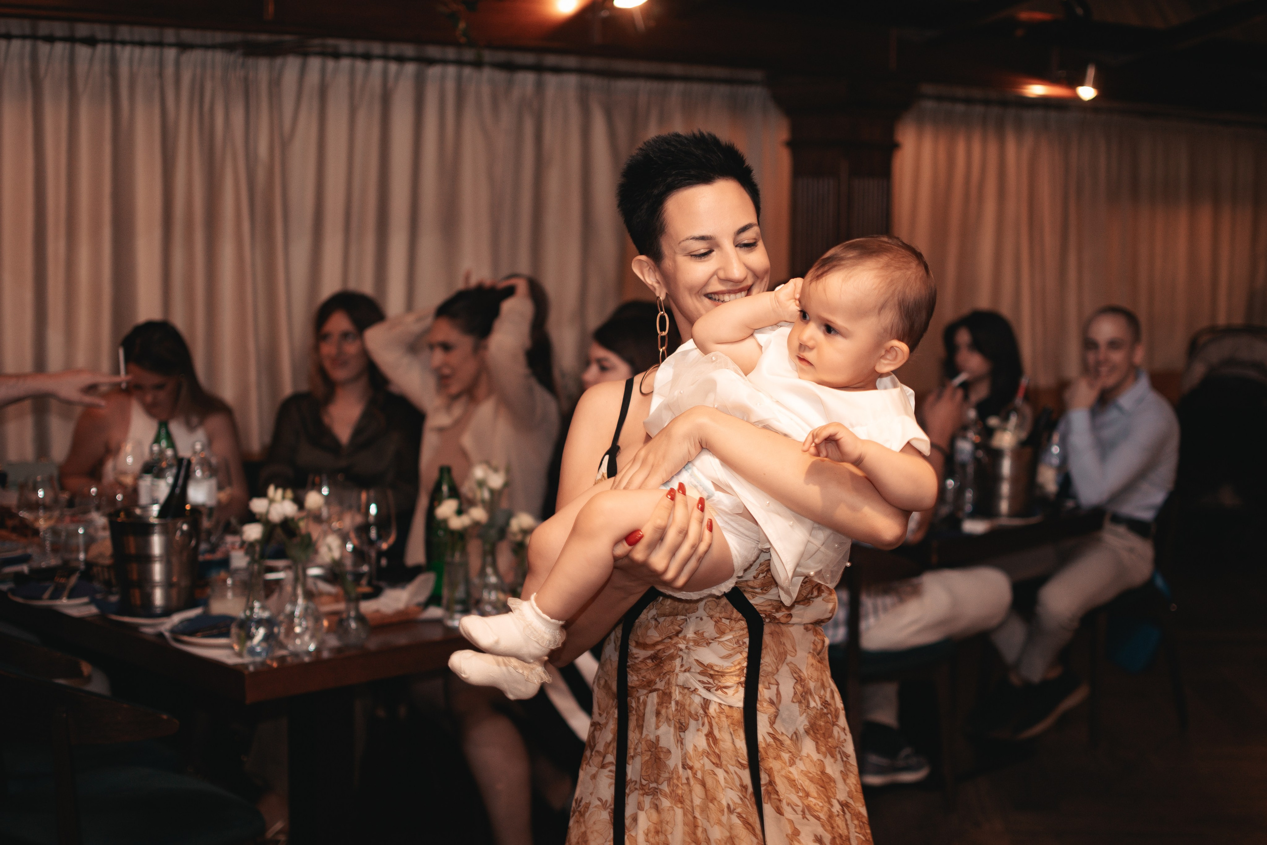 Sofija, krštenje i rođendan. BambinaaPhotography