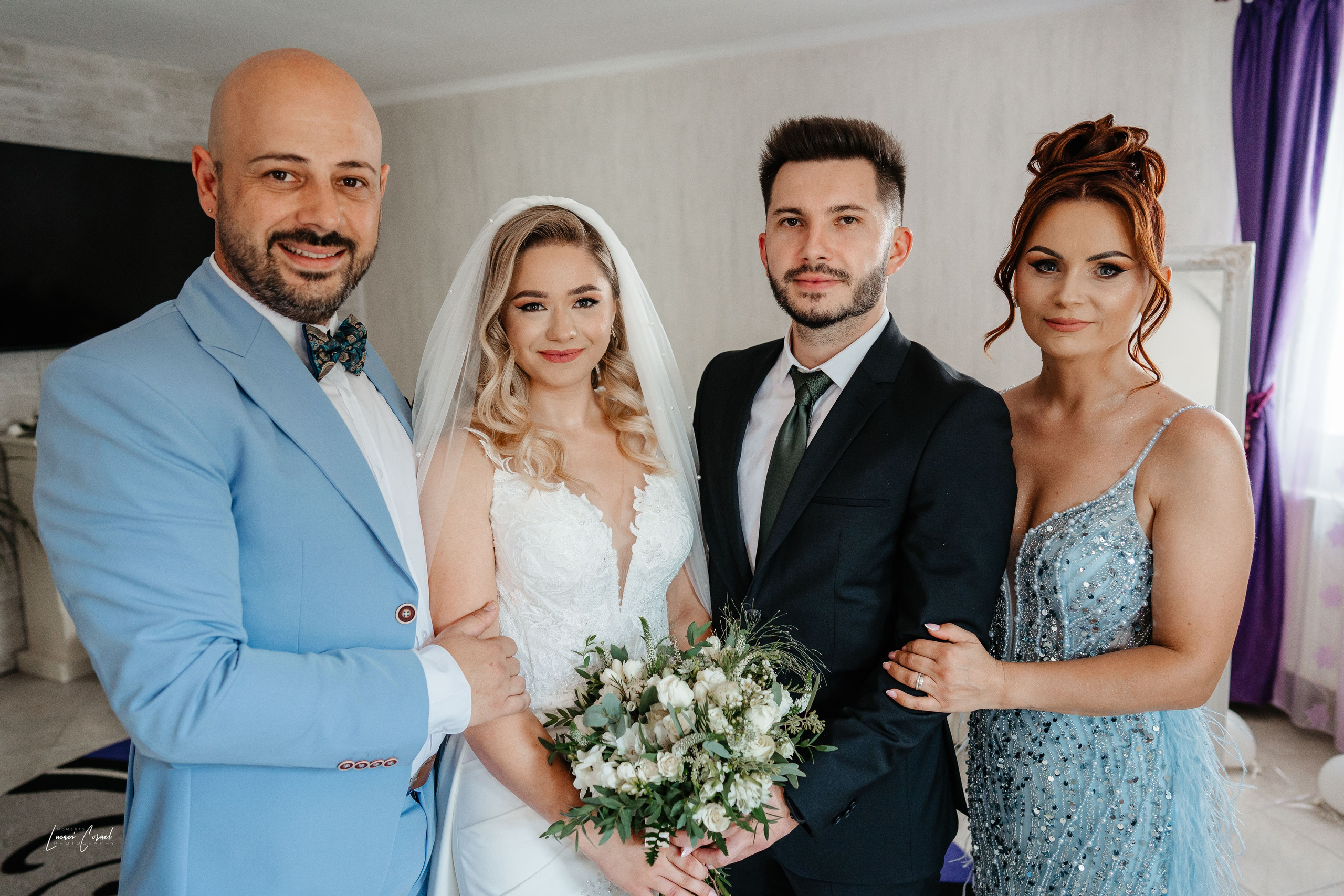 Diana & Cătălin – Nuntă clasică și rafinată. Fotograf de nuntă, corporate, botezuri, majorate și aniversări Roman, Lucaci Cornel