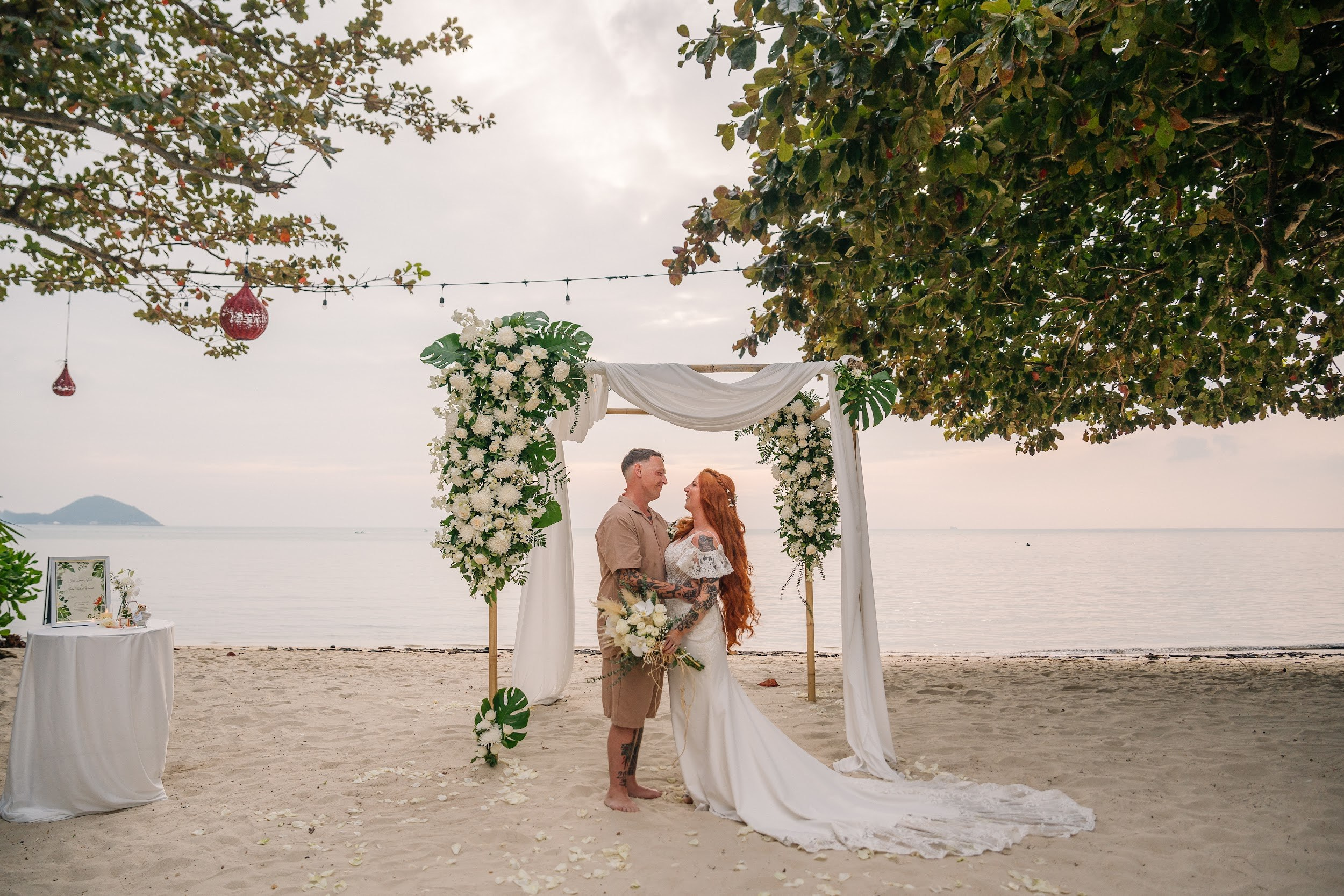 Jade Louise and John Robert 23.01.2025. Wedding on Koh Samui, Thailand