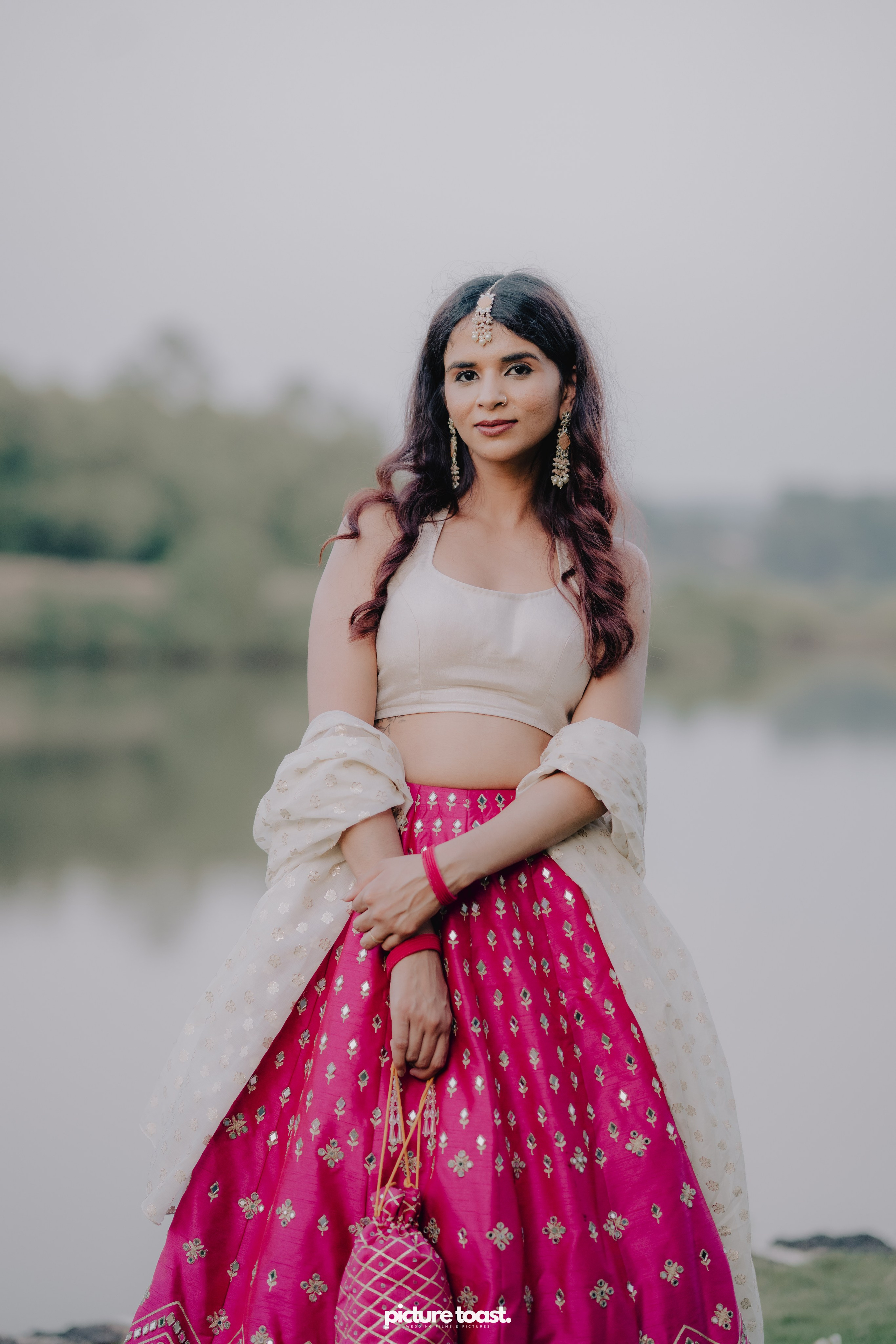 Varamala Ft. Barbie & Aneesh. Fine art Wedding Photographers in India & Canada