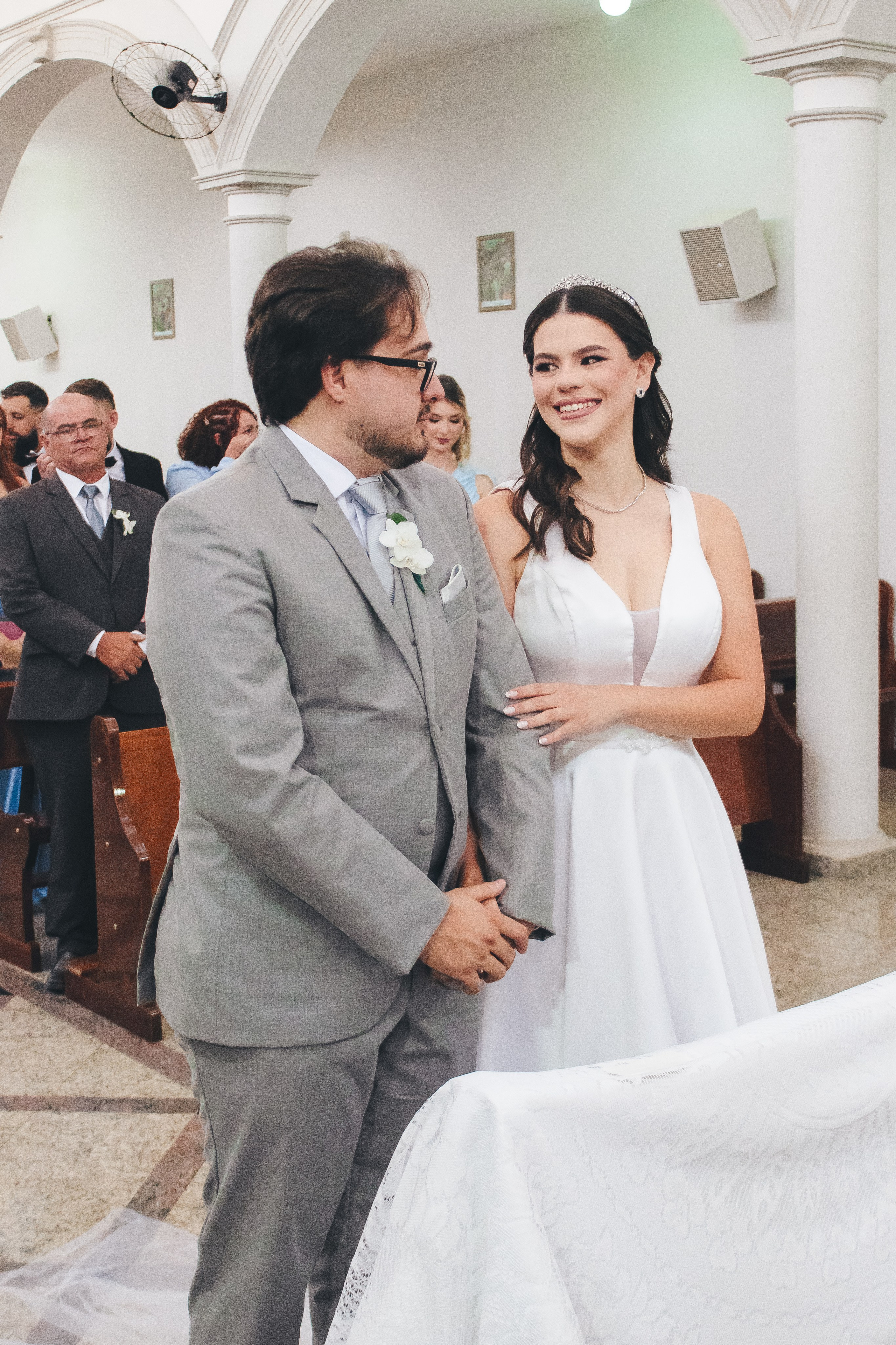 Maria Teresa e Vinicius — Religioso. Fotógrafa de casamento e festa infantis em Marilía, São Paulo