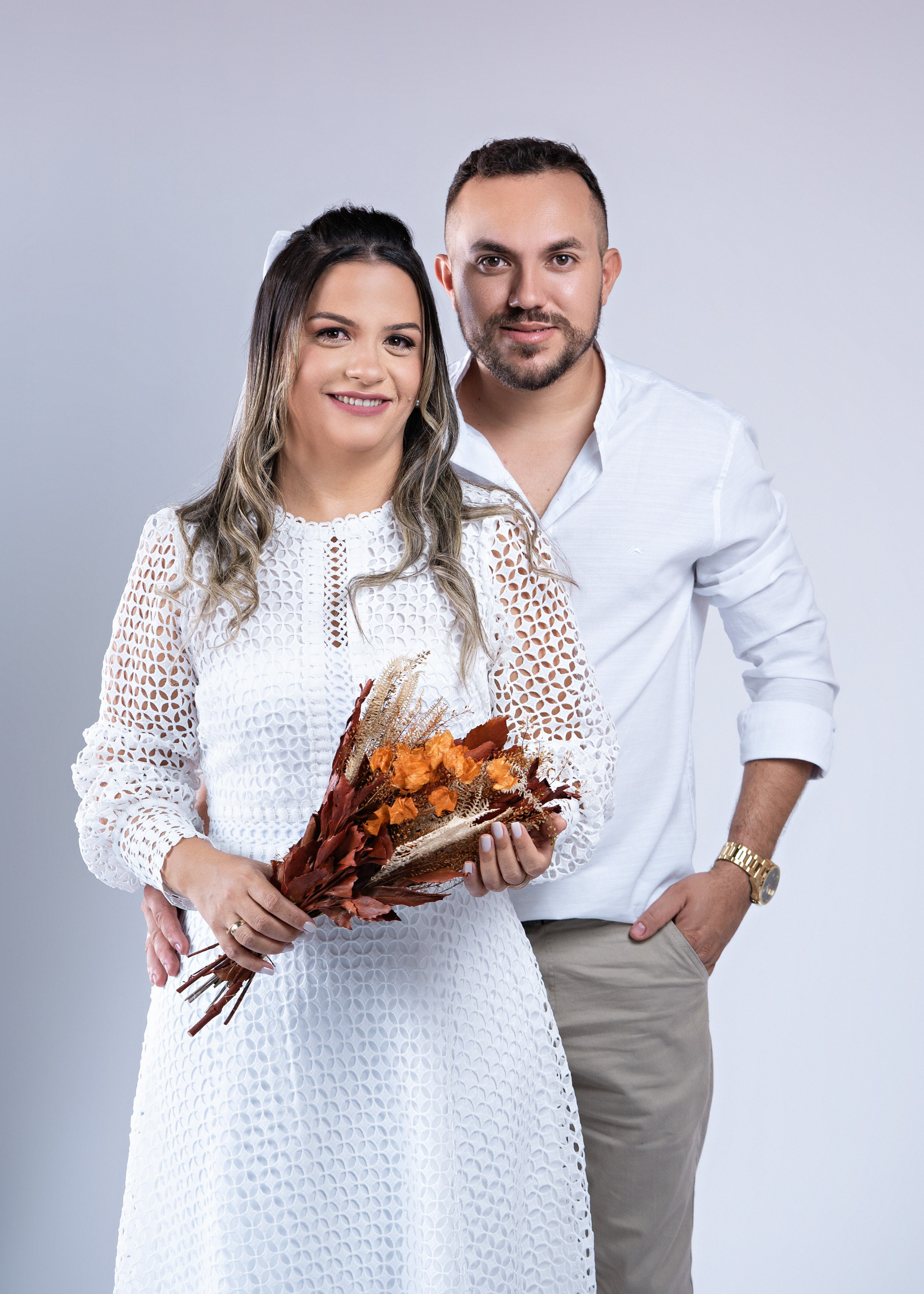 Pré Wedding Estúdio — Taise e Ricardo. Fotógrafo de casamento e Filmmaker de casamento