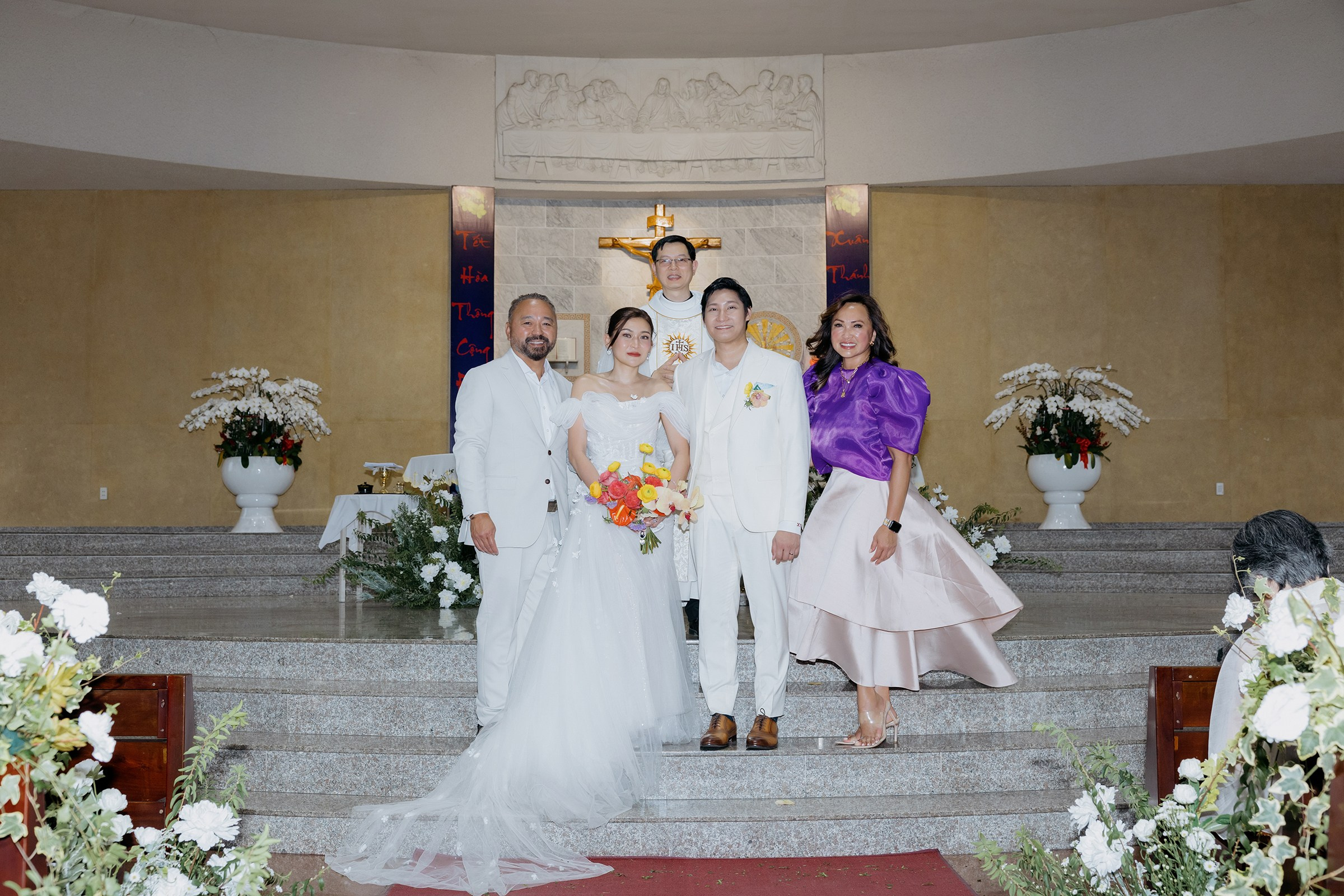 Church Wedding / Nica & Xavier. Nhiếp ảnh gia đám cưới hàng đầu tại Thành Phố Hồ Chí Minh