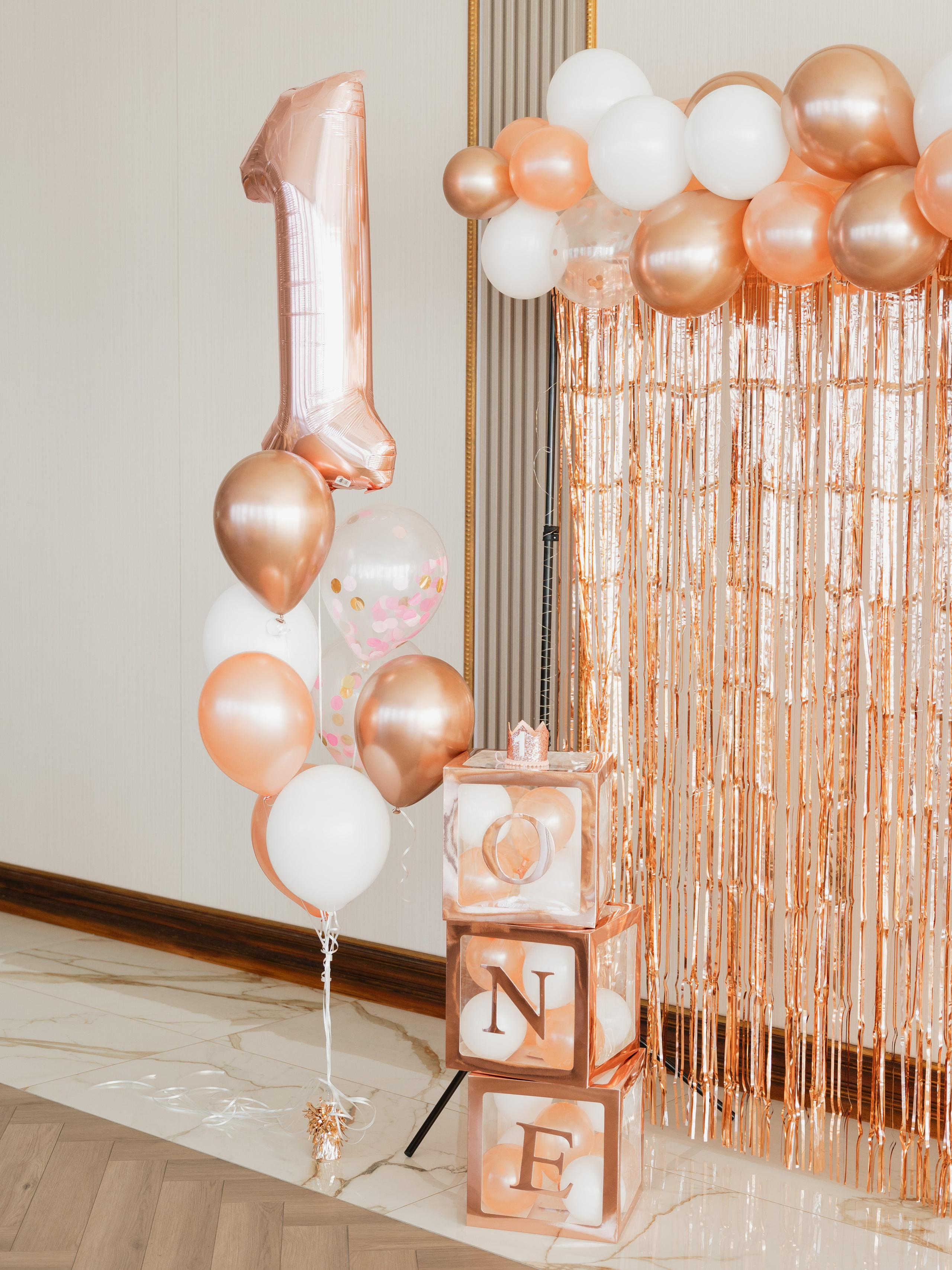 First birthday photoshoot Emily