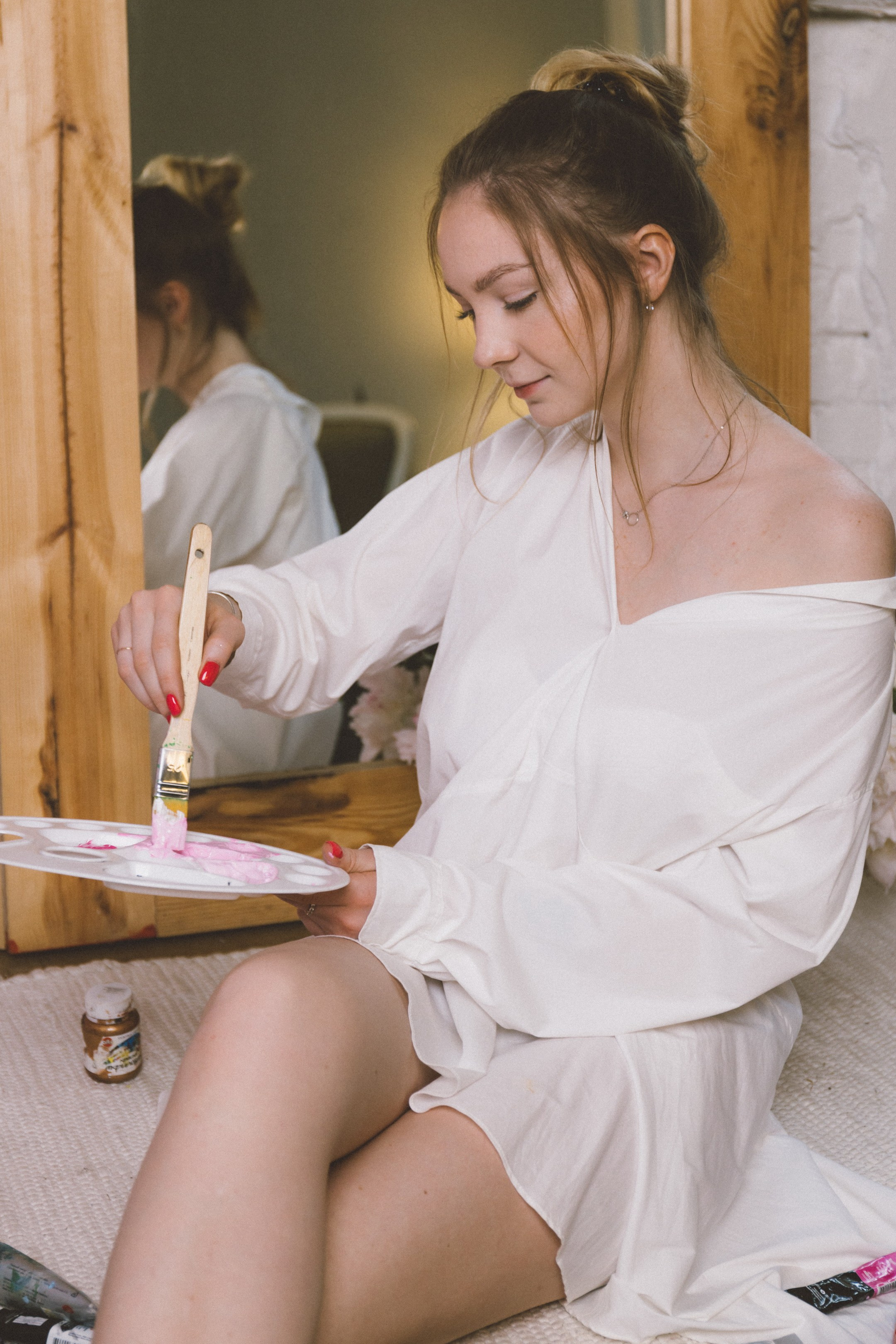 Алеся-фотосессия для художника. Фотограф Анна Кучерявая | Свадьбы и мероприятия в Дубае