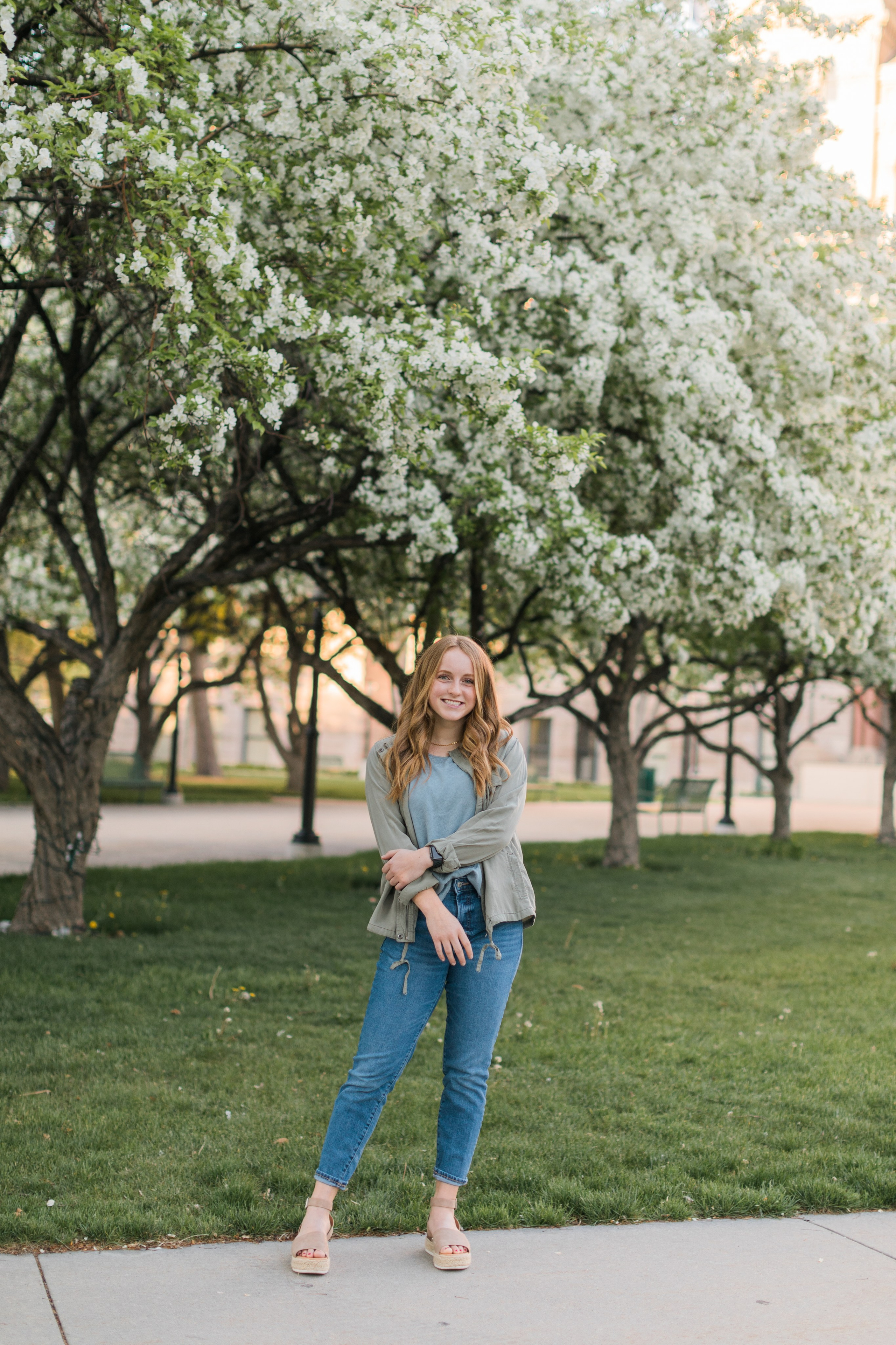 Abbie Senior | Utah Spring. Utah Family Photographer