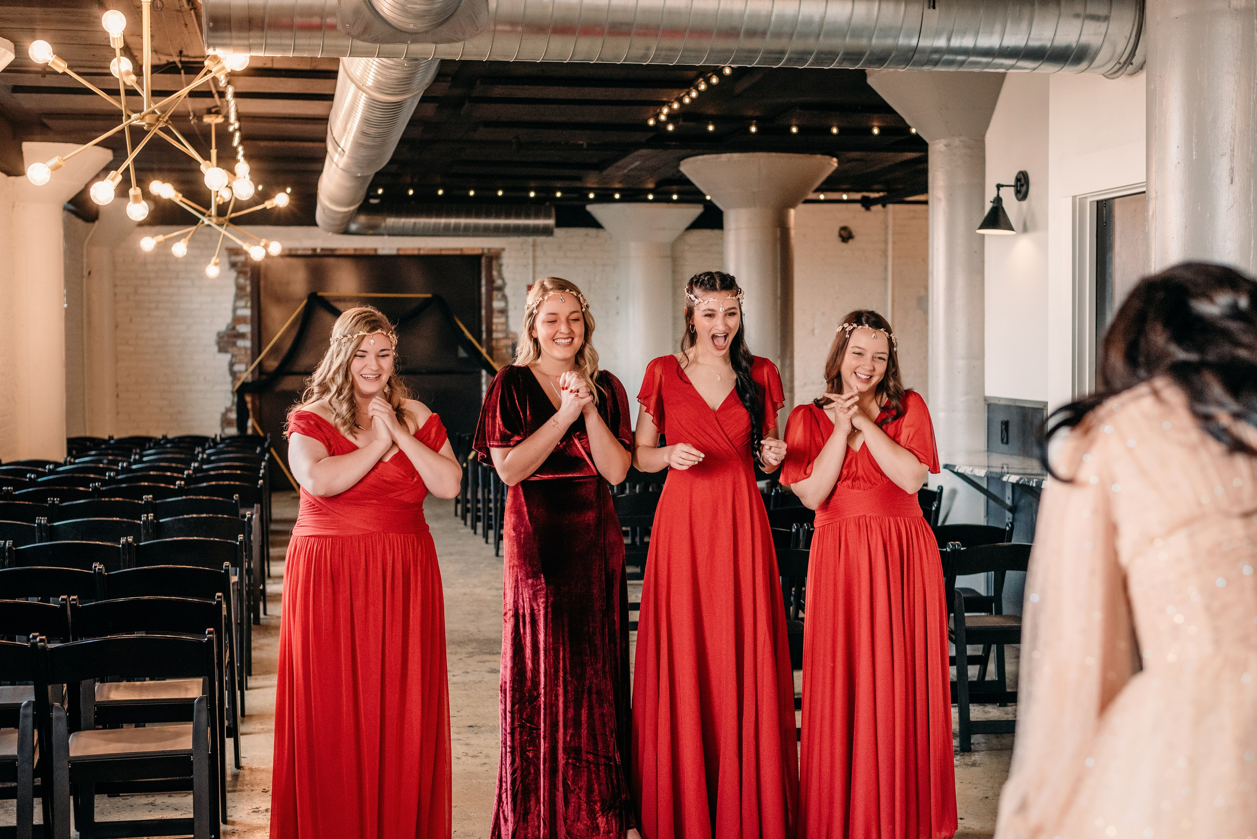 Bold & Dramatic Wedding at The Paper Mill on The Landing | Fort Wayne Wedding Photographer. Alexandria Danielle Photography | Fort Wayne & Indianapolis Wedding Photographer