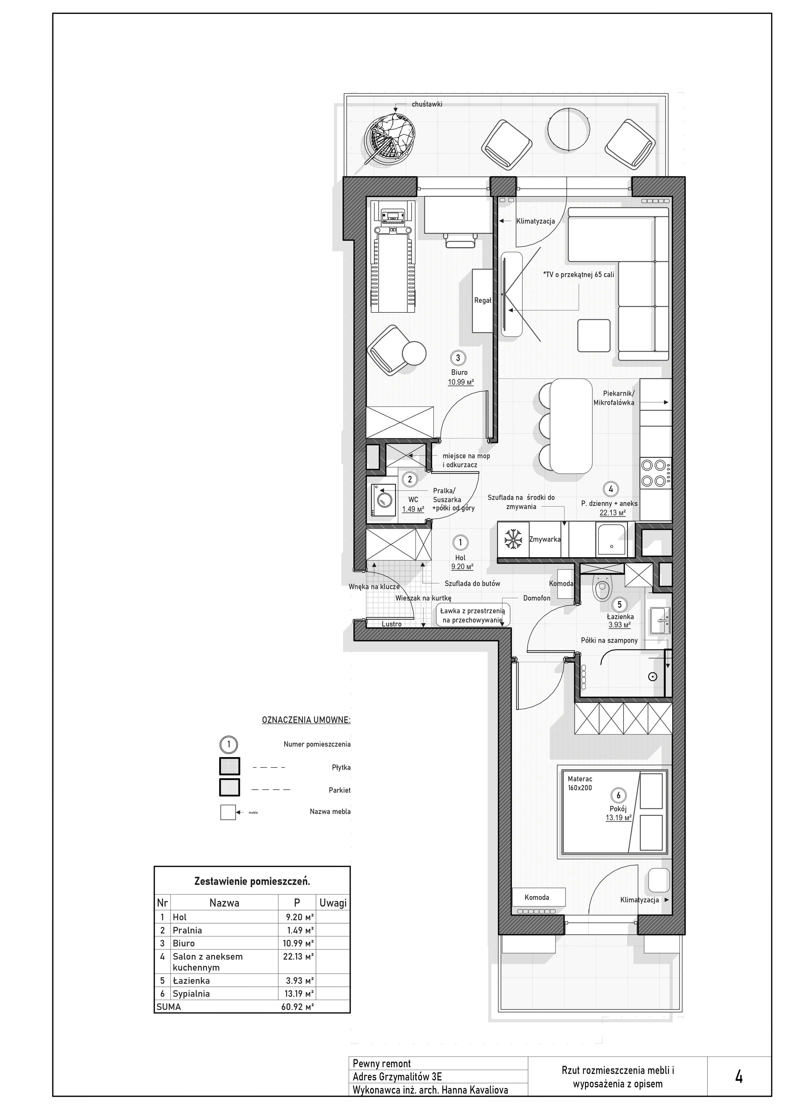 The Perfect Home for One. Interior Design