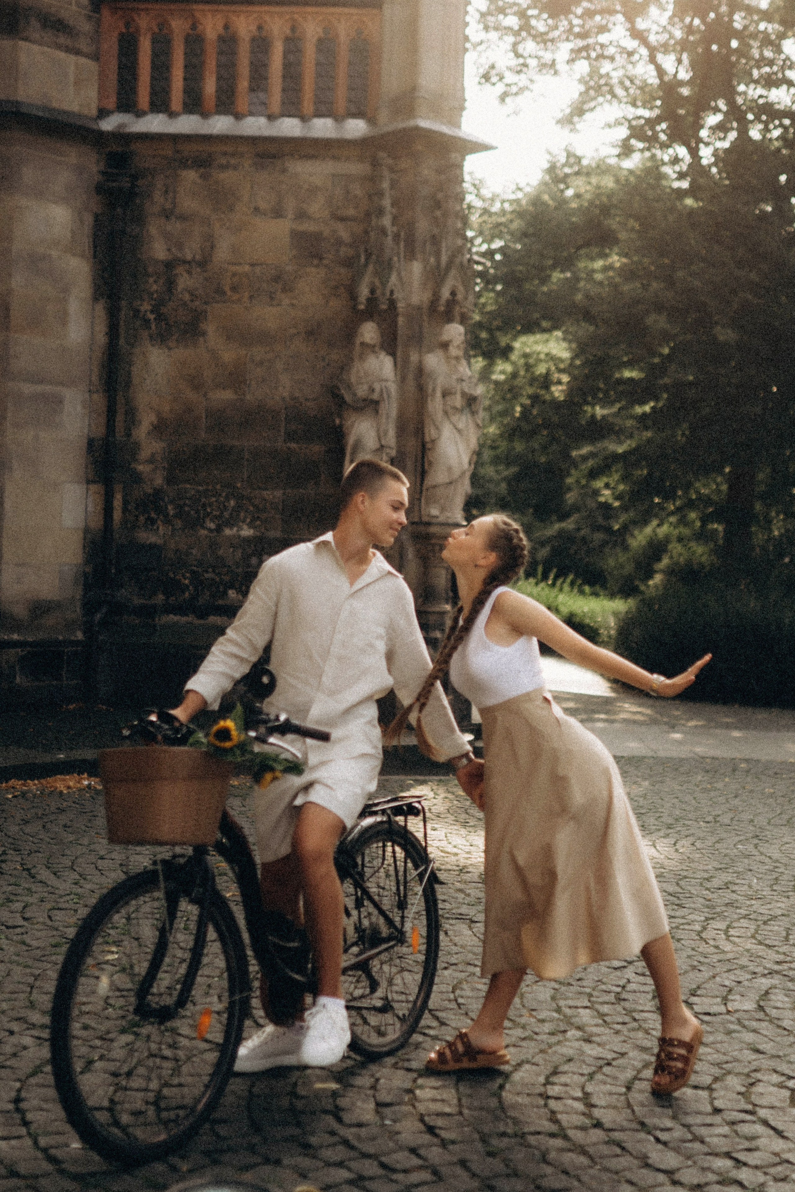Fahrradliebe. Семейный фотограф Лейпциг, Германия