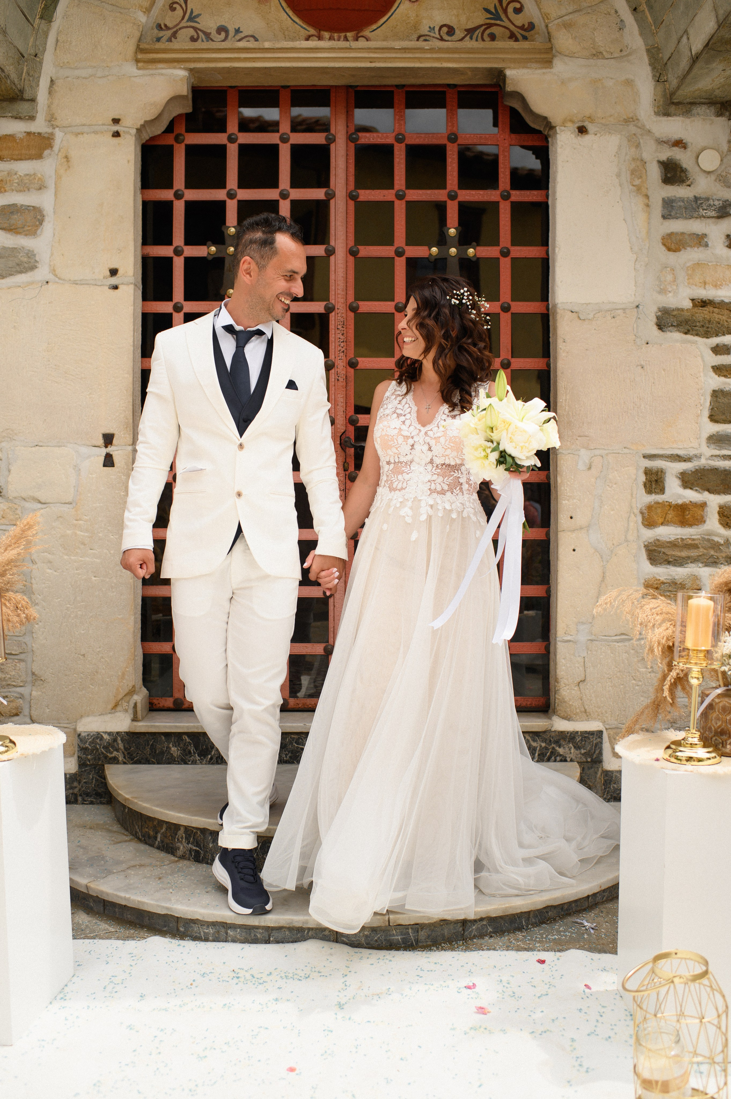 Wedding in Arnia Daria and George. Family, children, portrait, and event photography in Thessaloniki