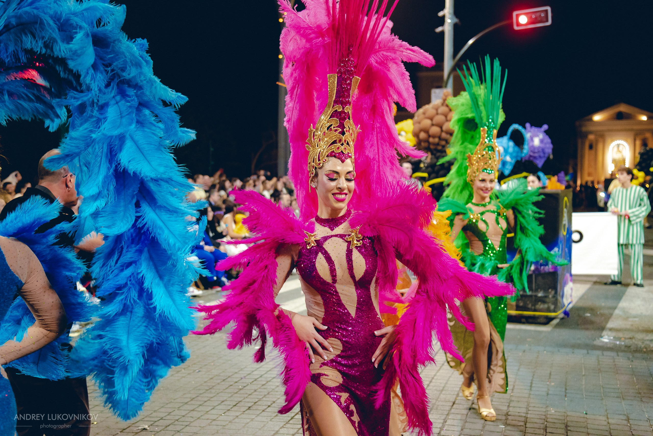 Photo report from the night carnival in Murcia | Reportage photographer Andrey Lukovnikov