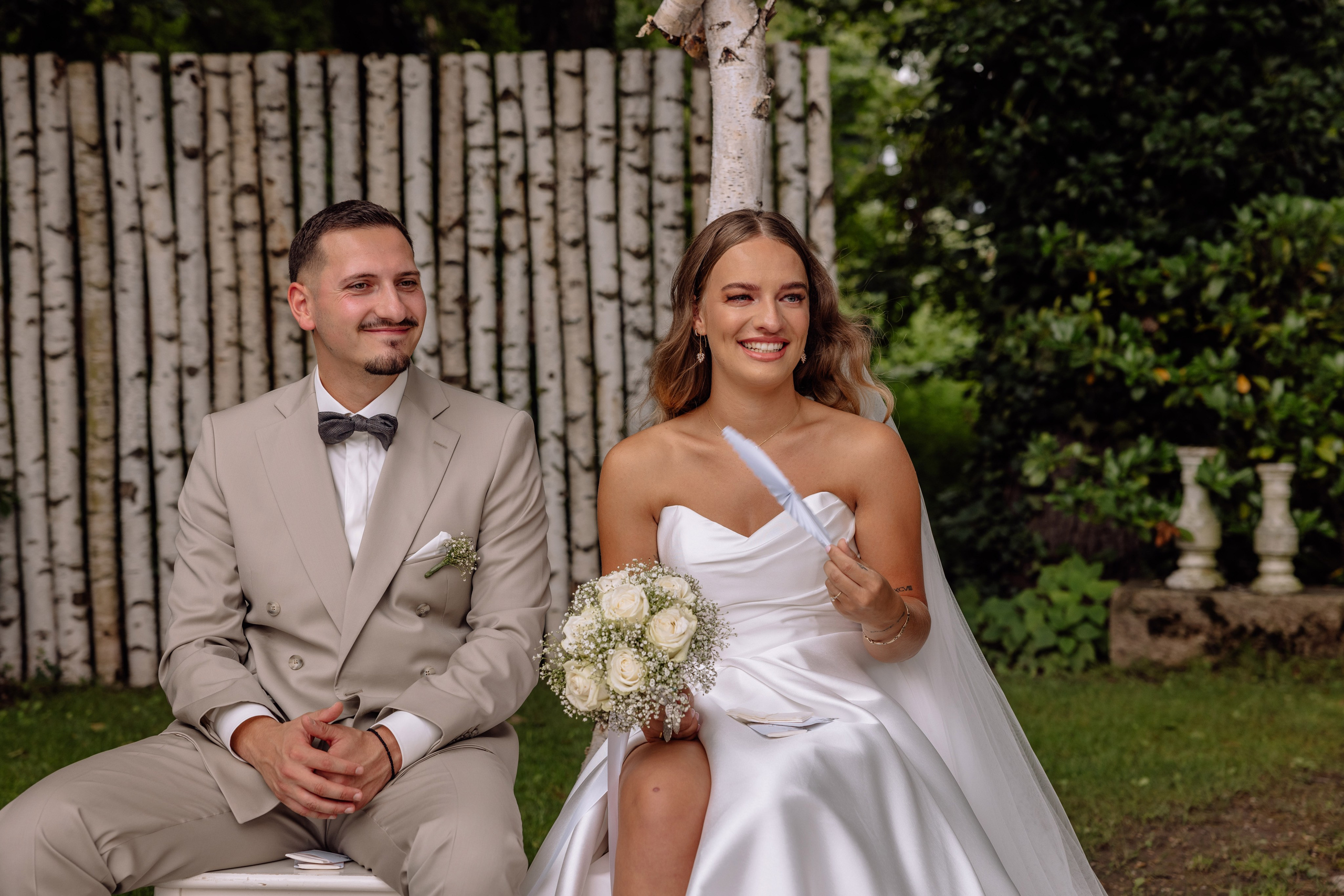 Hochzeit in der Birkenheide (Geisenfeld). Hochzeitsfotograf München Taufe Familienfotograf Tanja Mauke
