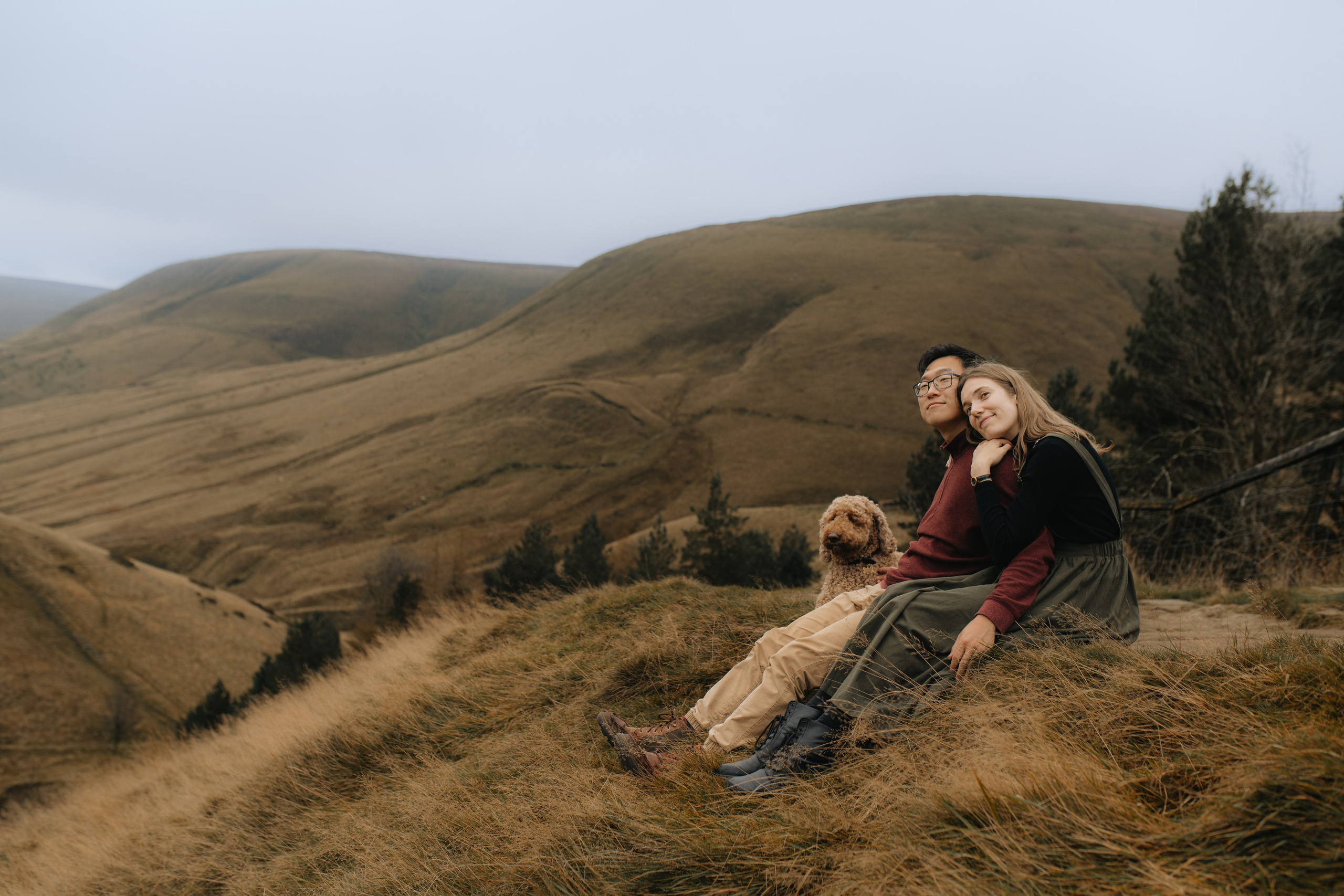 L & C in Peak District. Tania Gandrabur, photographer in West Midlands, England