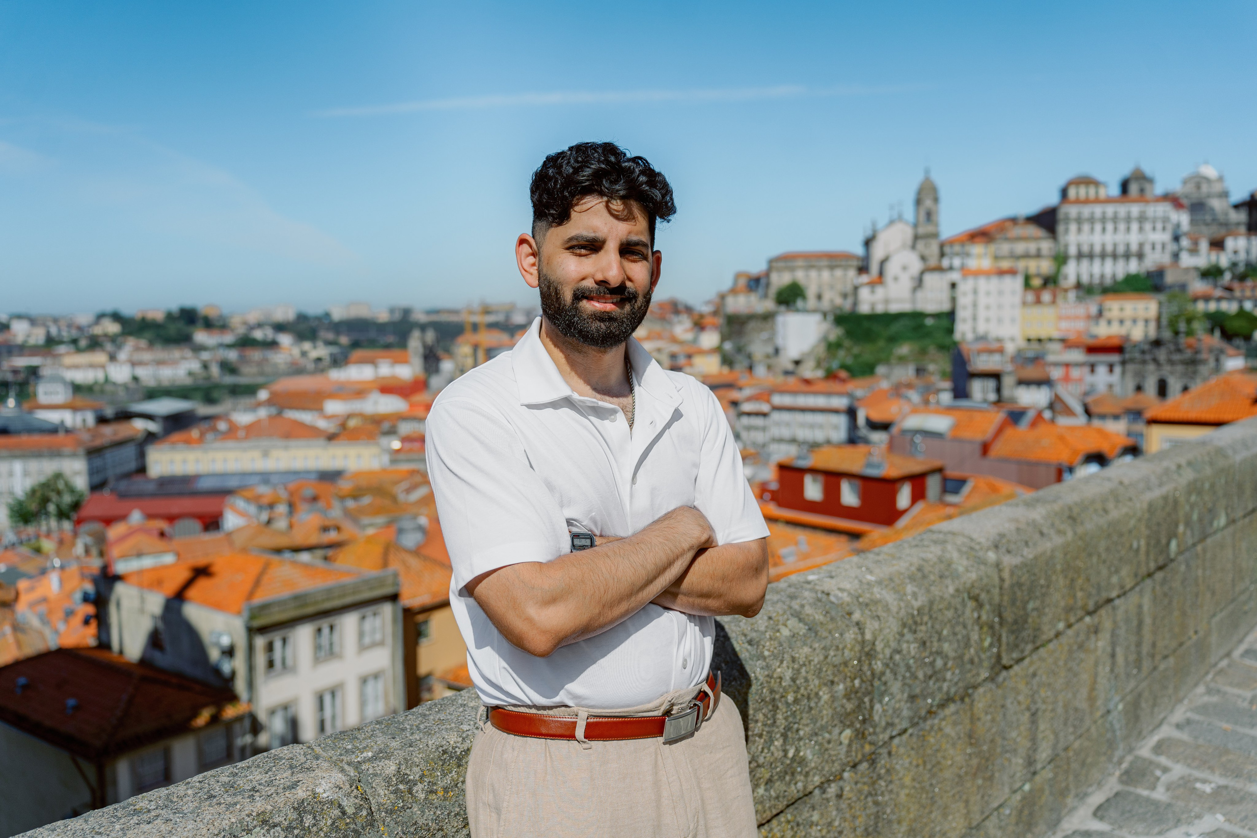 Krishani & Sagar in Porto. Porto Travel Photographer | Couples & Vacation Photos in Portugal — WePortugal