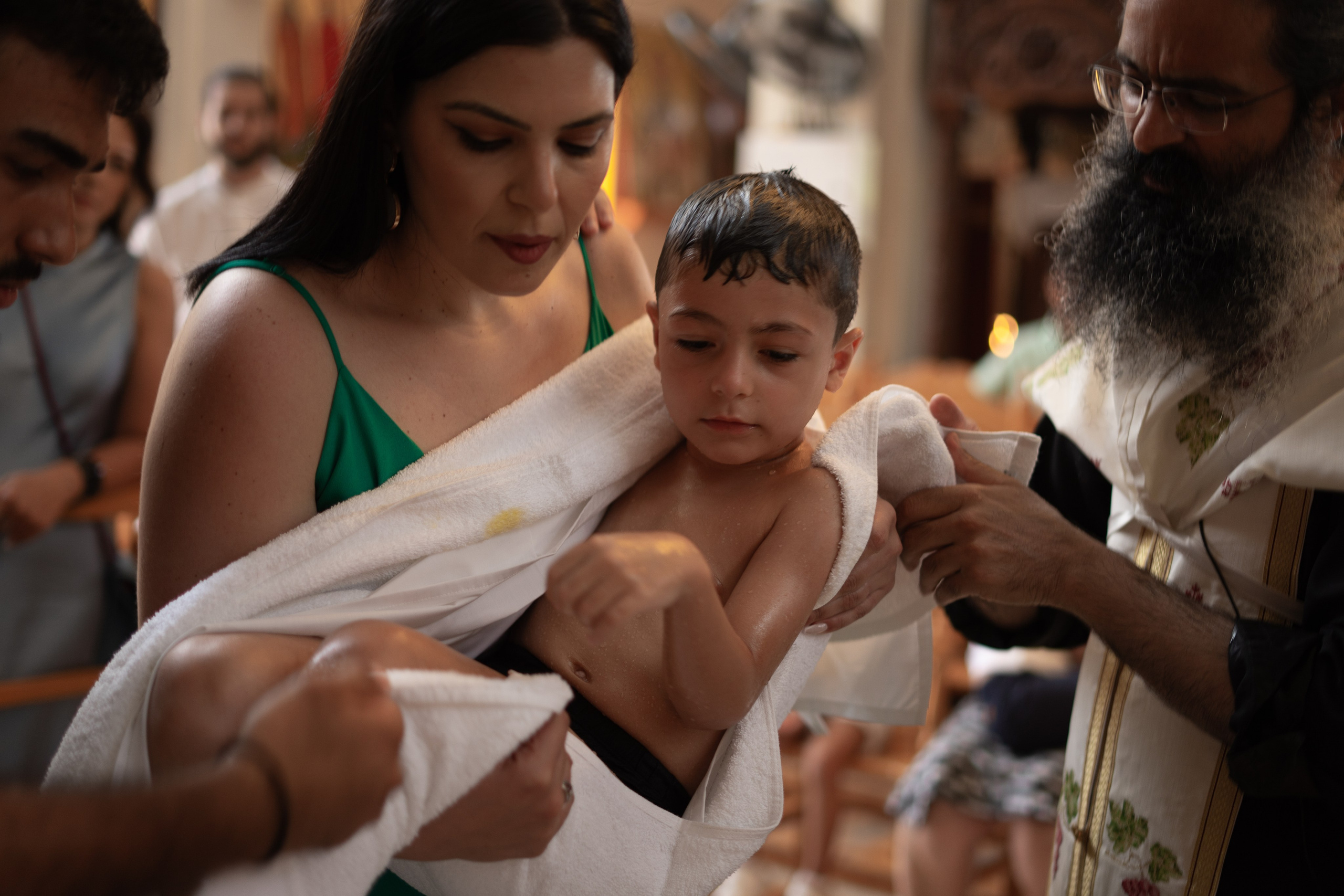 George's baptism day (short report). Ваш Фотограф на Кипре, Нино Келесиду