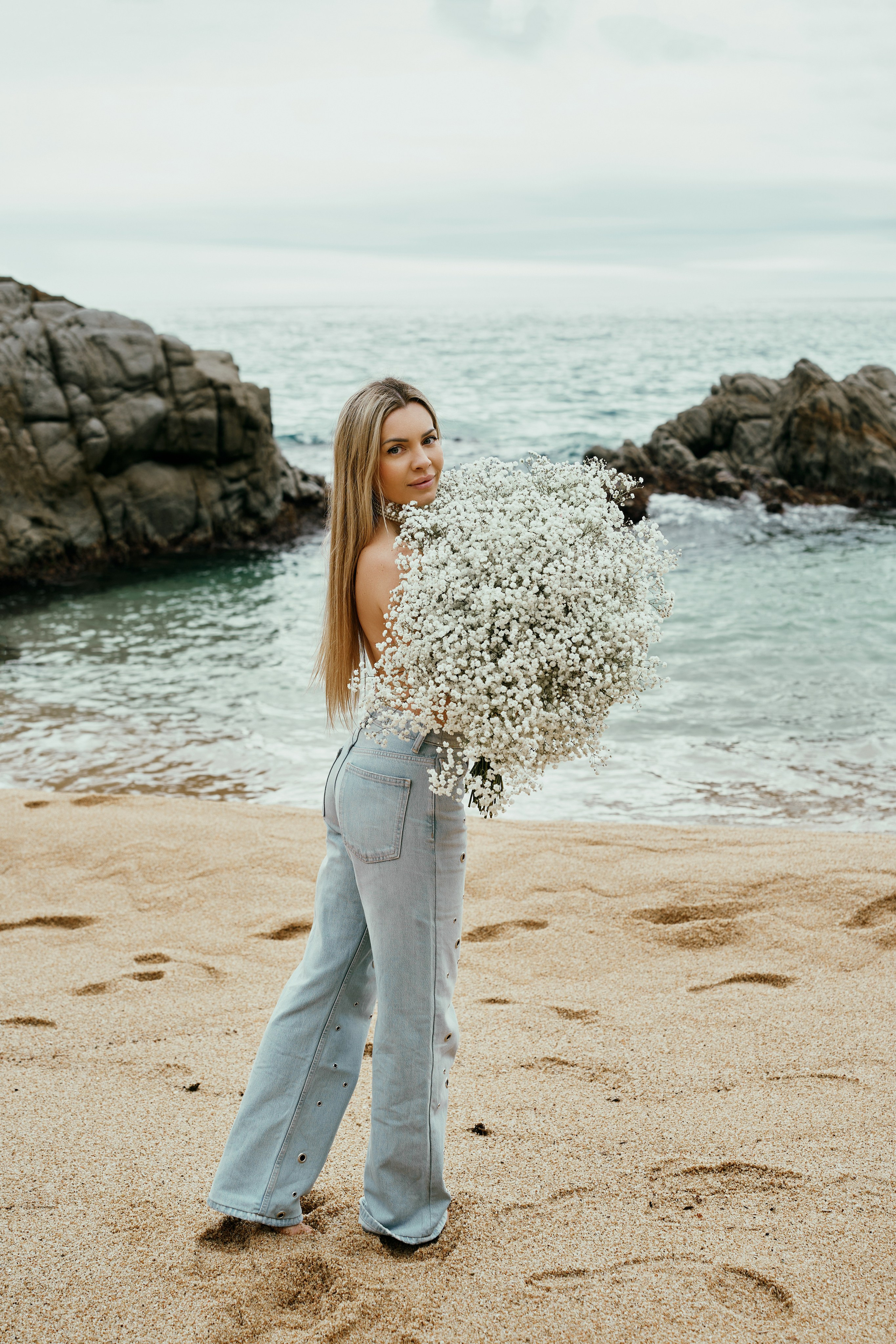 Адриана. Облако из цветов. Фотограф в Барселоне Жанна Захарченко