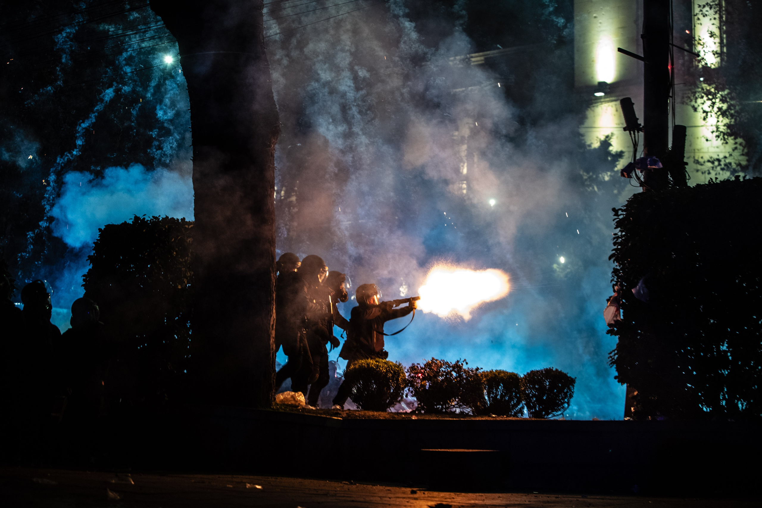 Photojournalism. Photographer in Tbilisi