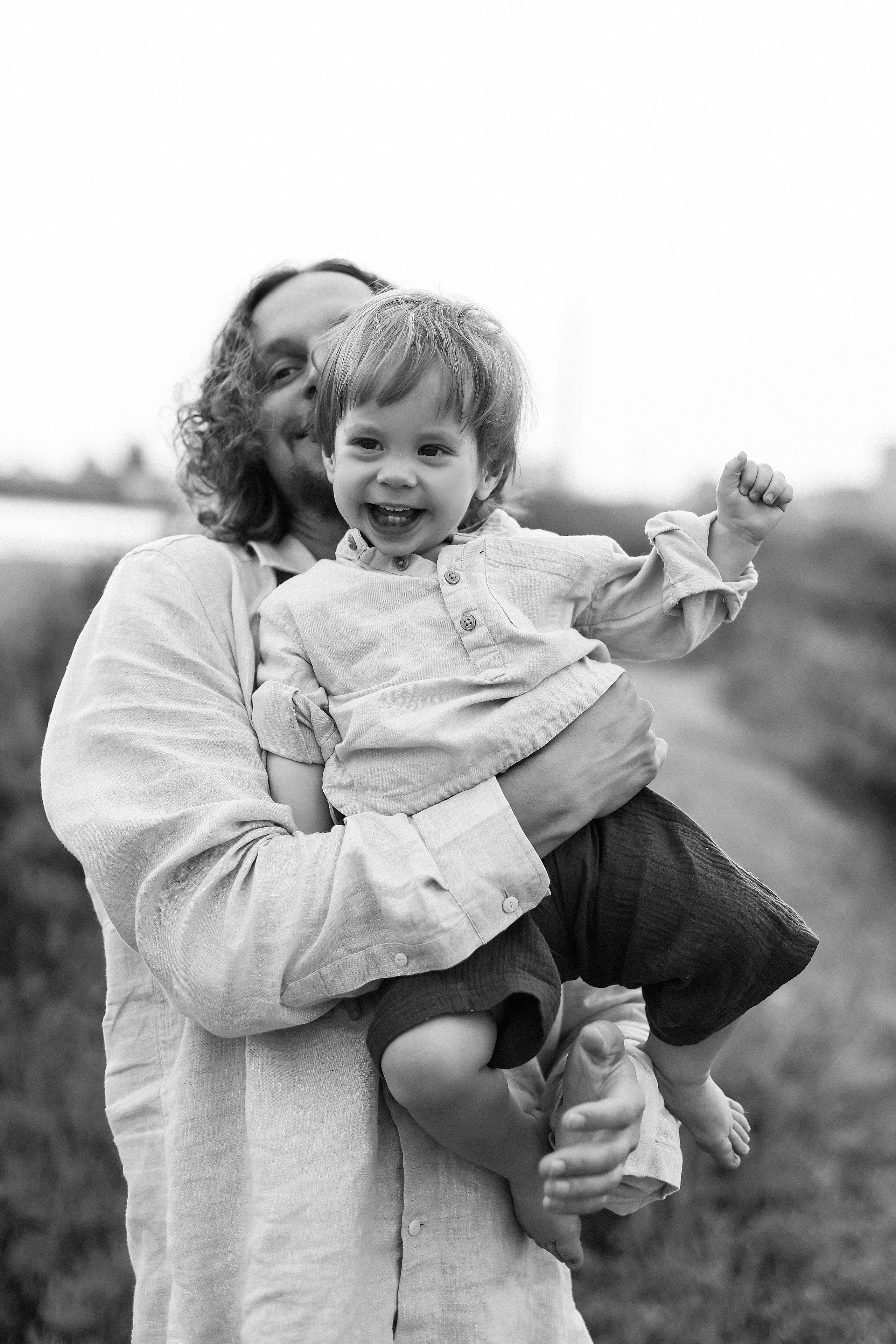 Little curls in Atlit. Family photographer in Israel