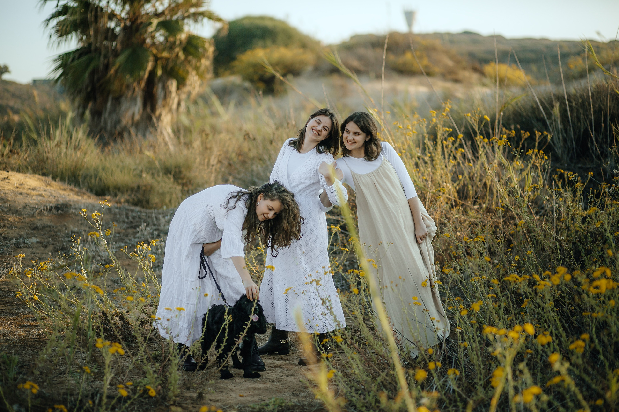 3 sisters Netanya. Family photographer in Israel