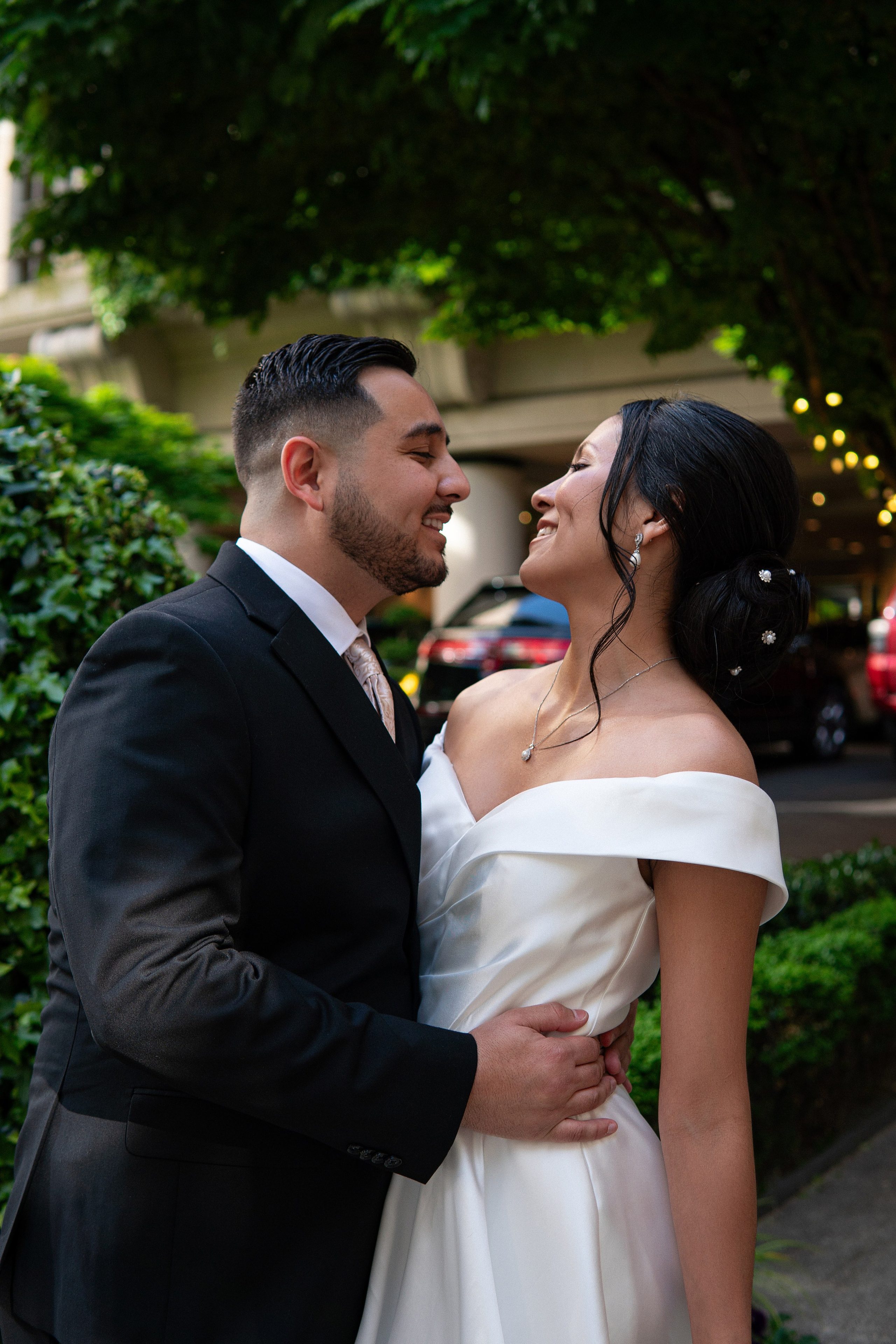 Bessie and Julio | Wedding Portrait session. Photographer in Washington Sophia D