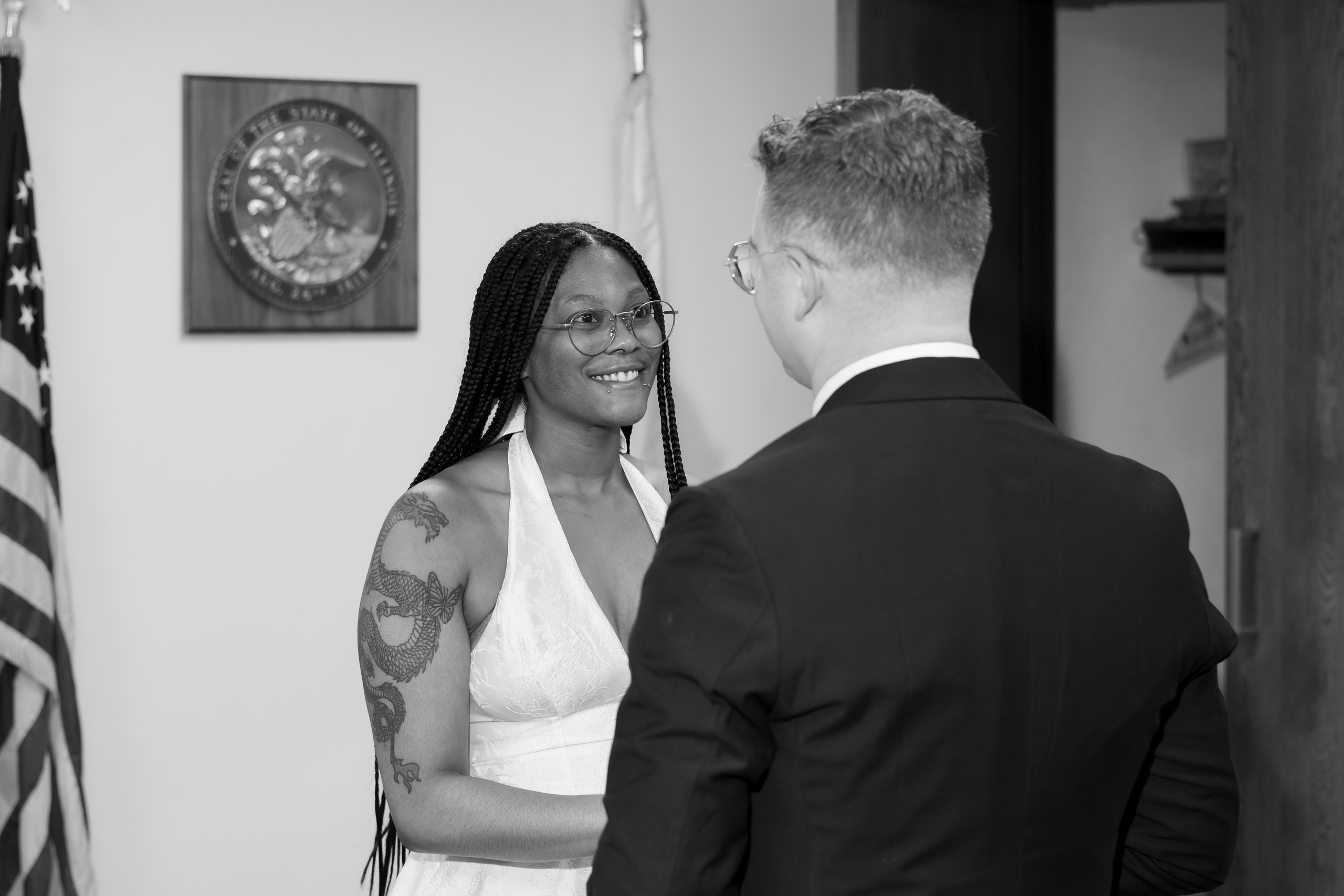 Chicago Courthouse Elopement | Jda & Rich. Chicago Wedding Photographer | Margarita Chudinova