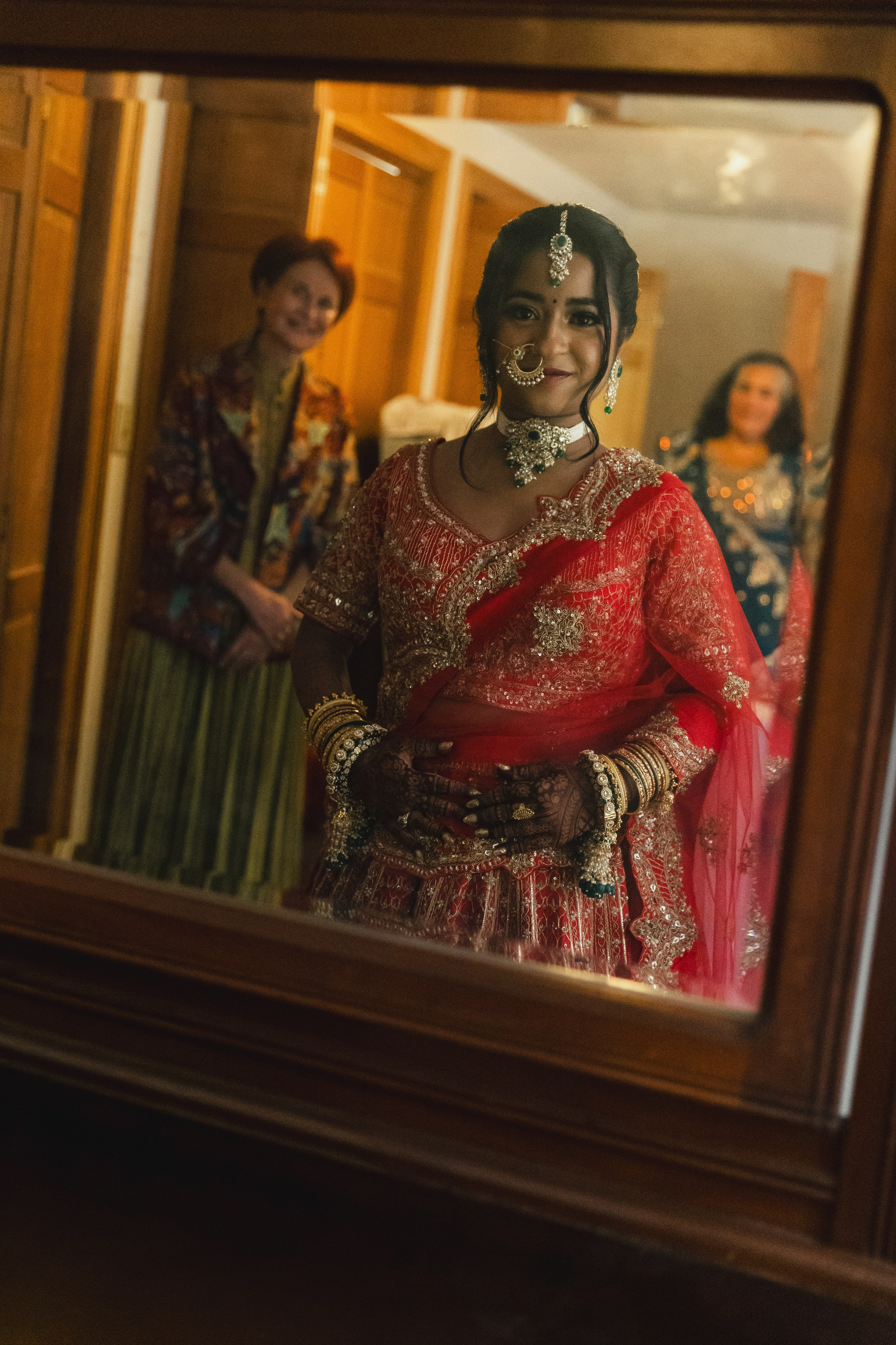Two-Bride Multicultural Wedding in New Hampshire | Haldi & Nikah