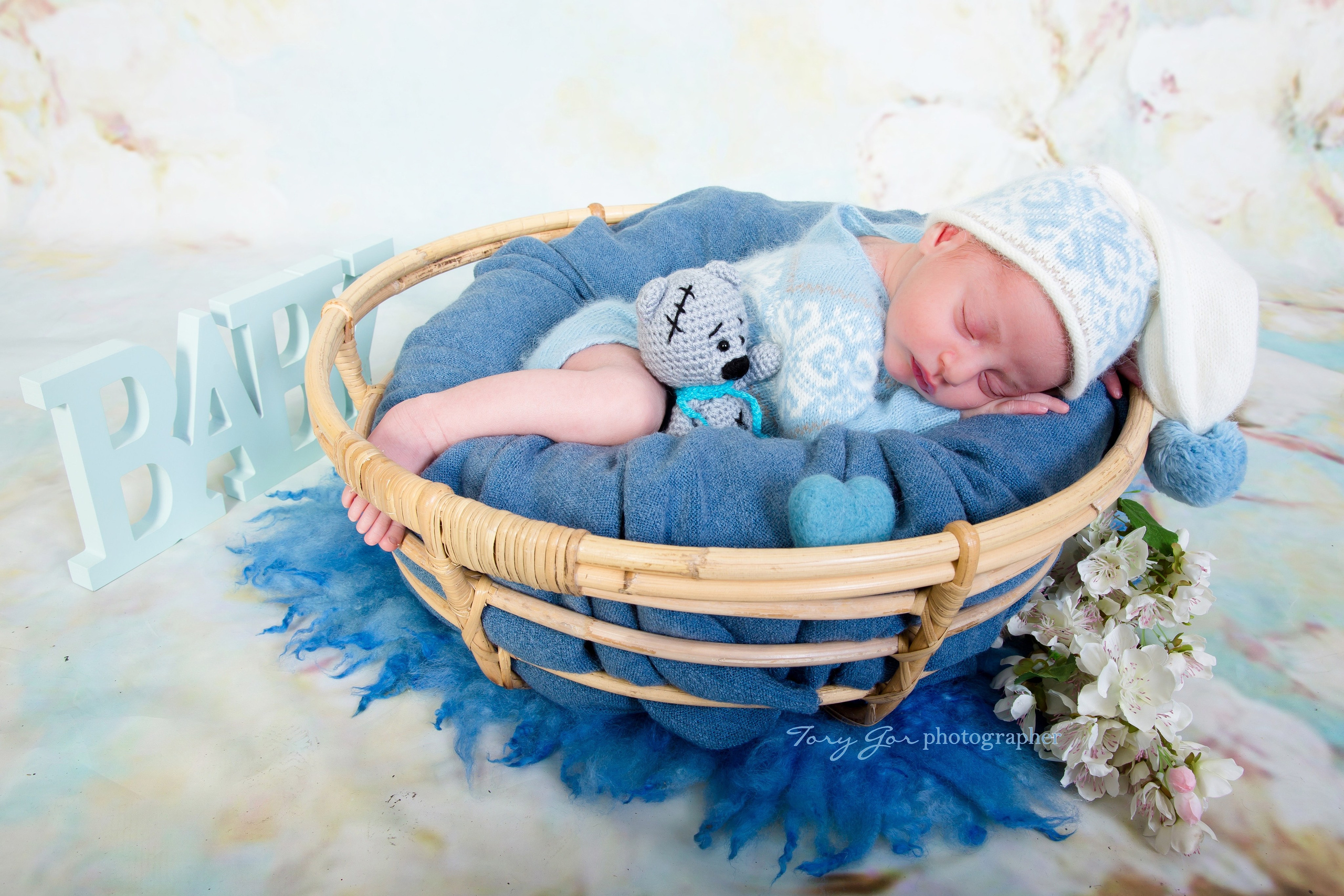 ניובורן. Свадебный, семейный и детский фотограф в Нетании (Израиль) Тори Гор