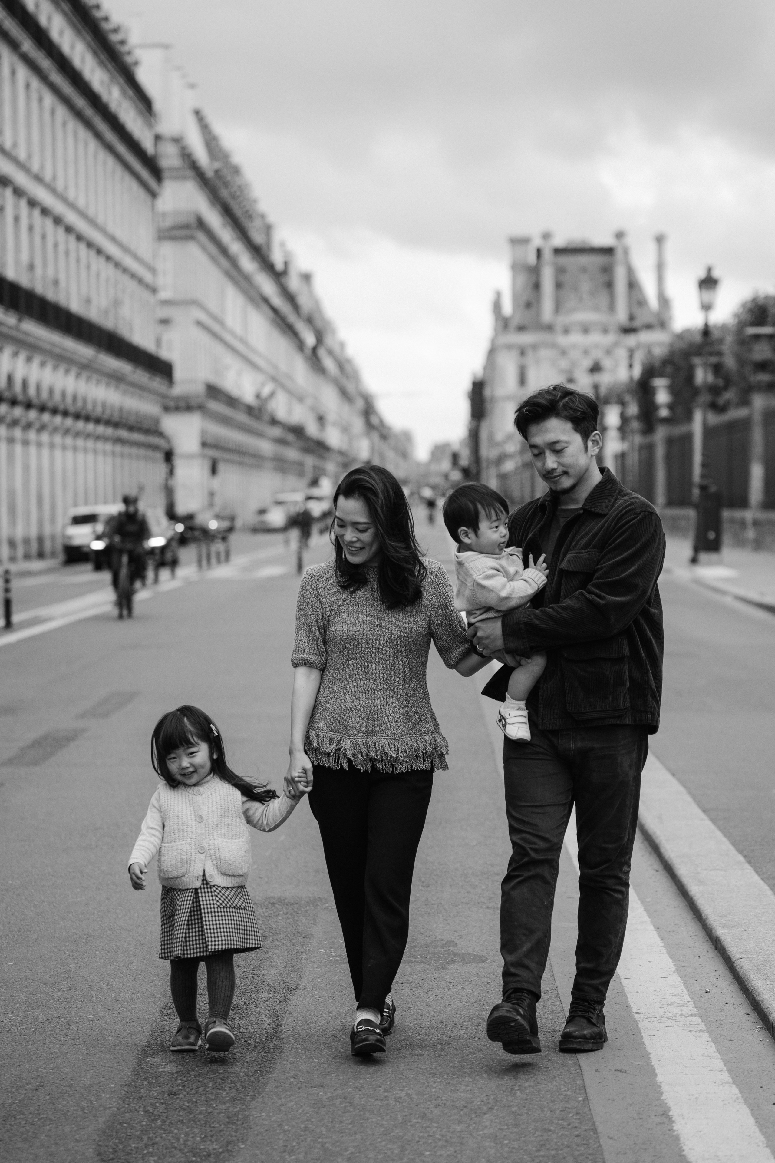 Family Photoshoot in Paris — Natural Lifestyle Photography. Paris Wedding Photographer